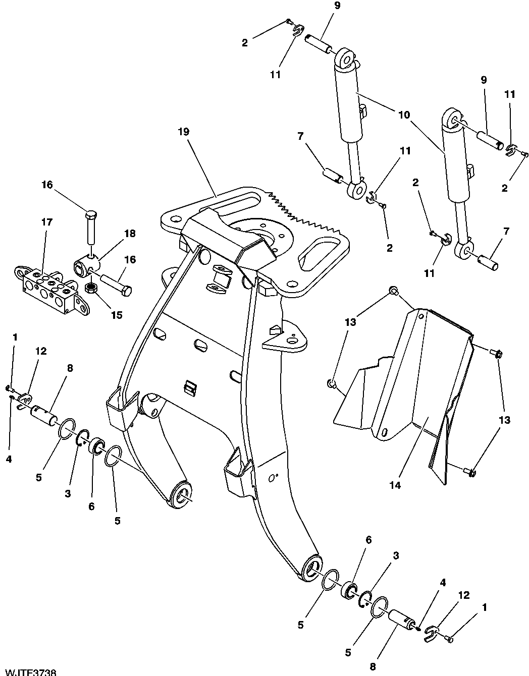Tilt and Cover for Multi-Tree Handling (MTH)