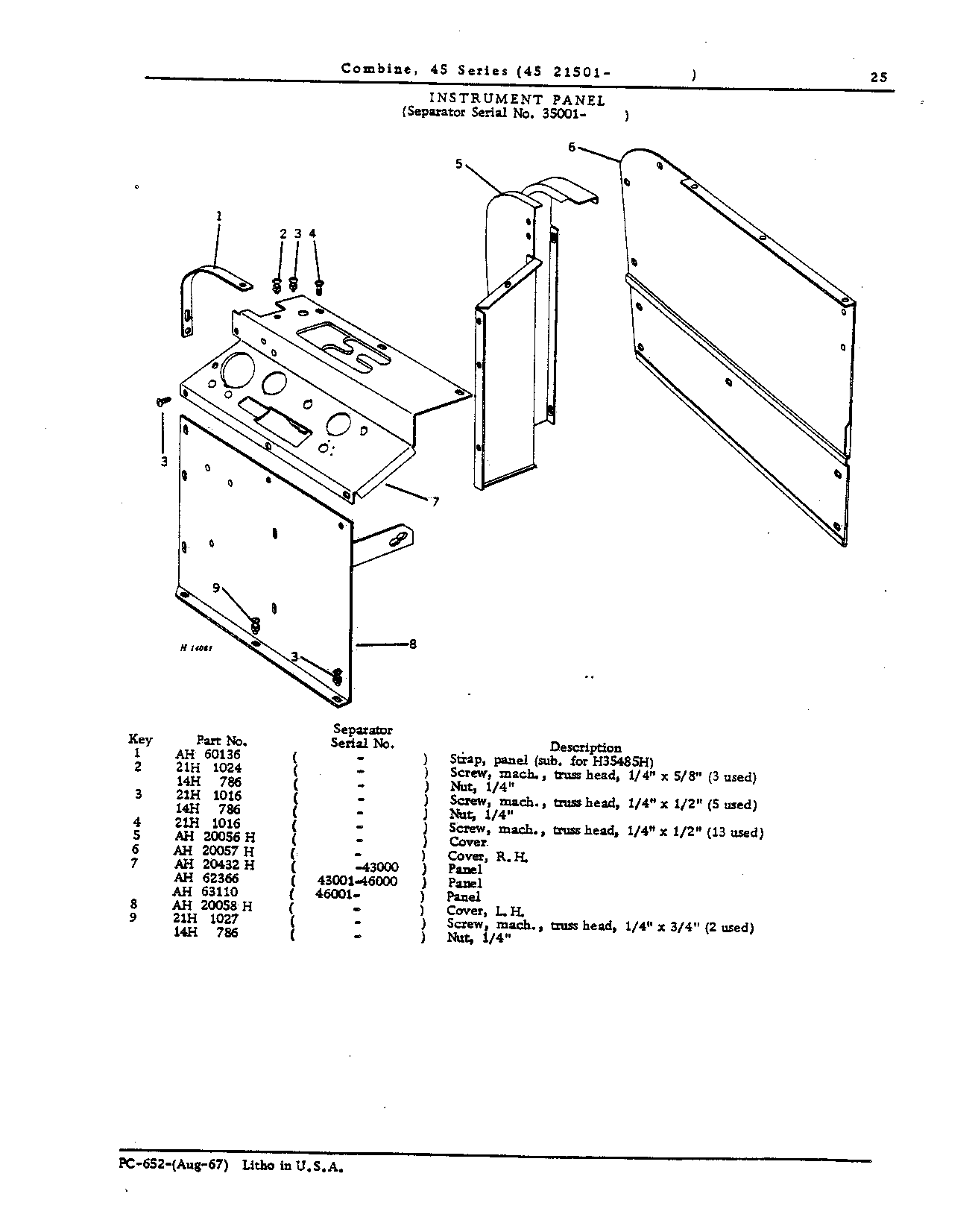 Operator's Platform Ladder and Controls