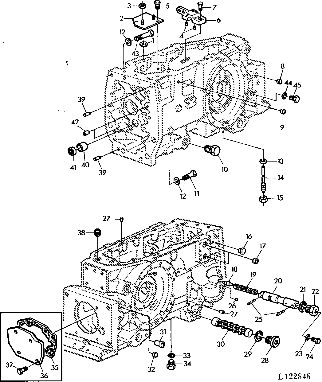 TRANSMISSION CASE (SYNCHRONIZED TRANSMISSION)