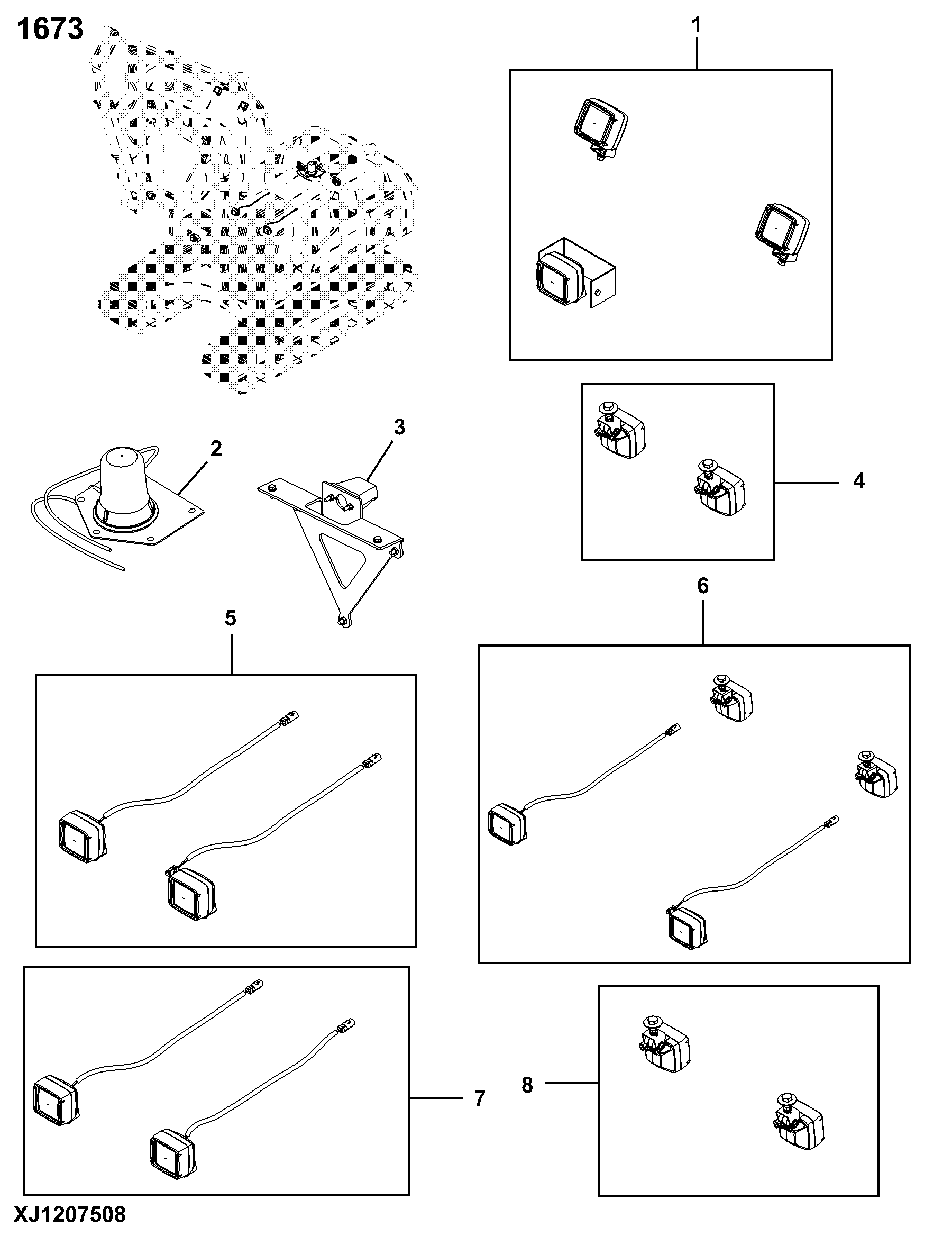 1673 Vehicle Lighting System