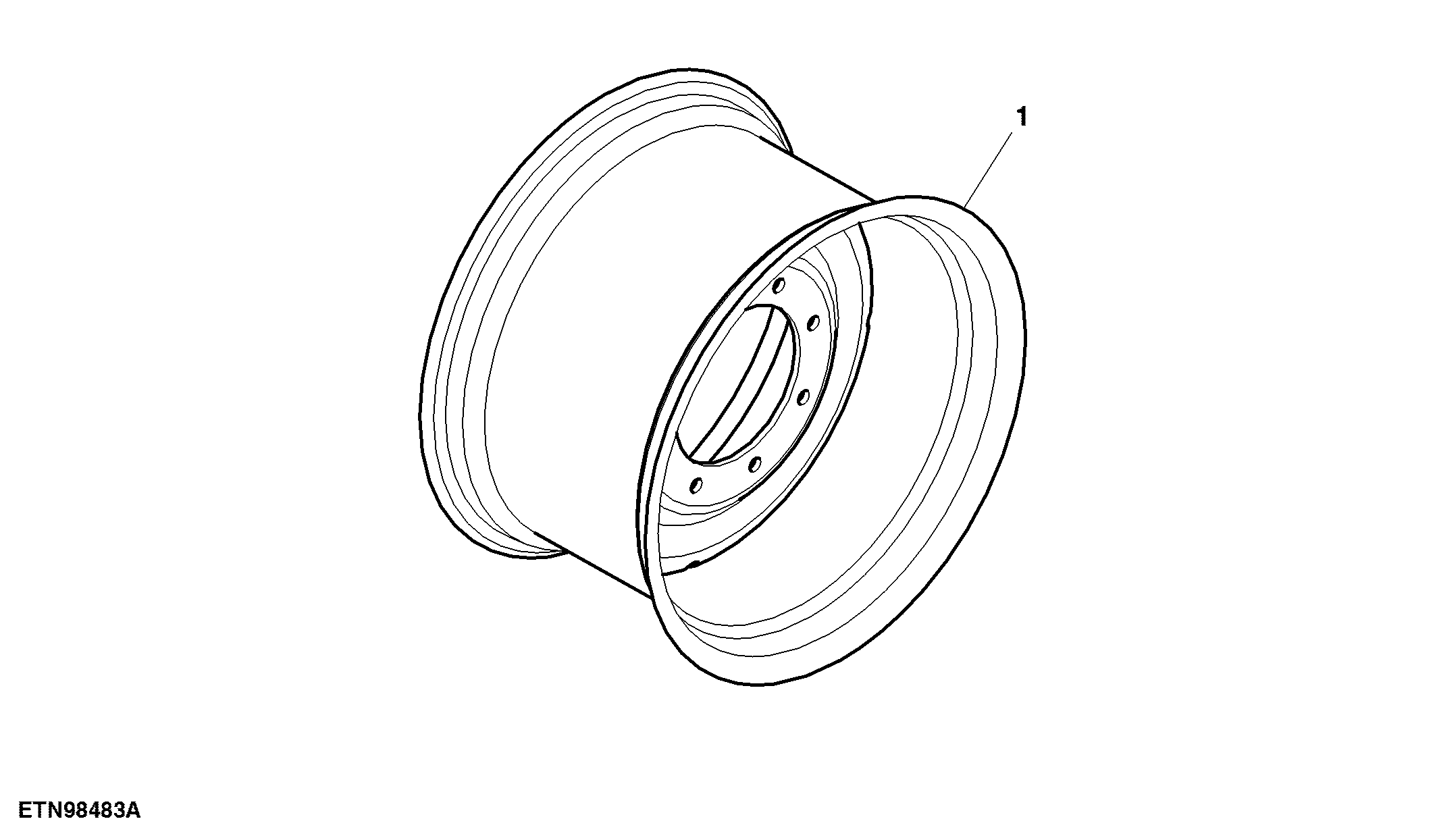 Front Wheels, 2 Position, Fixed, DW15X24
