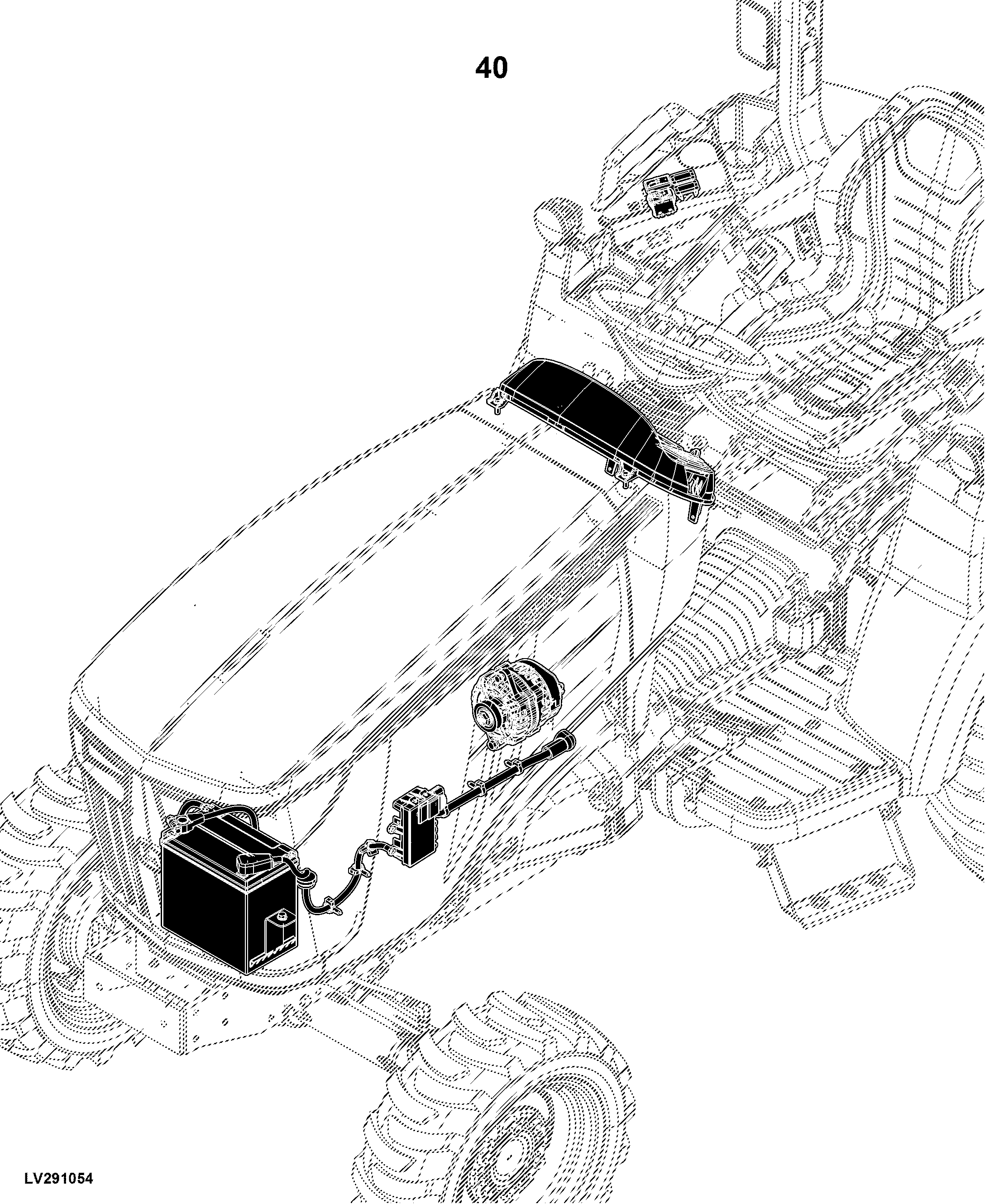 2032R Tractor (GH100008- )(North America Edition)