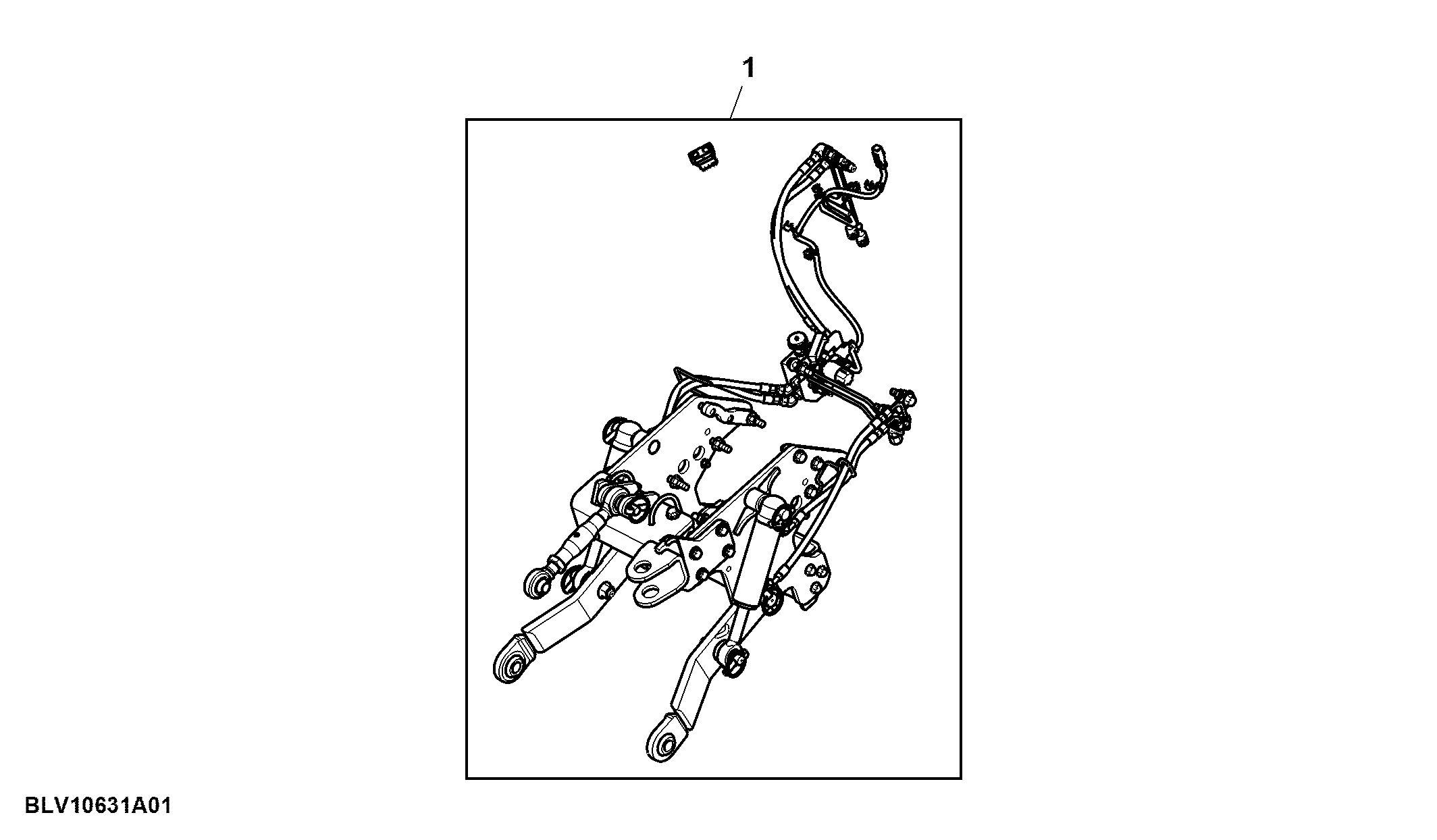 Attachment, Front three Point Hitch