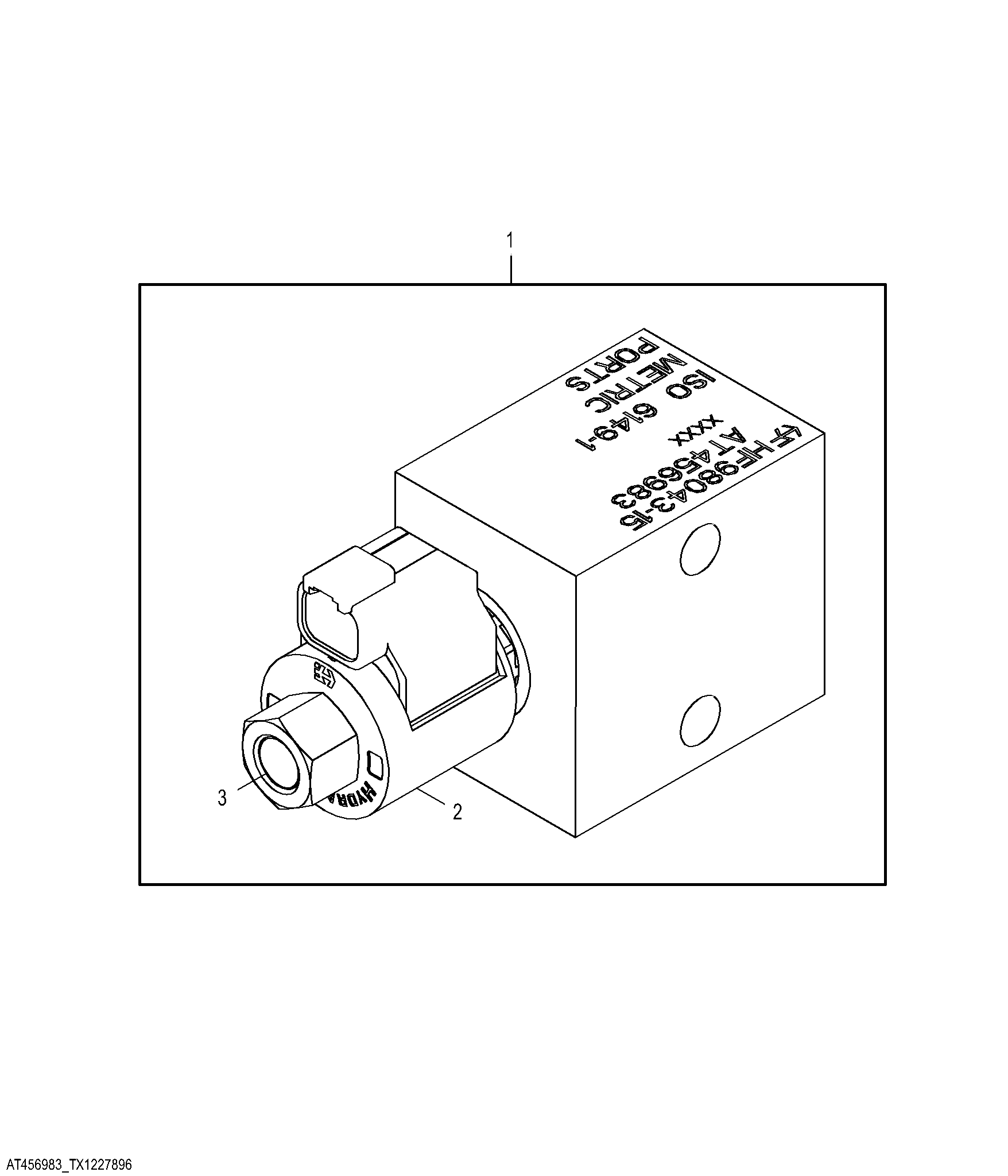 Loader Coupler Pressure Manifold