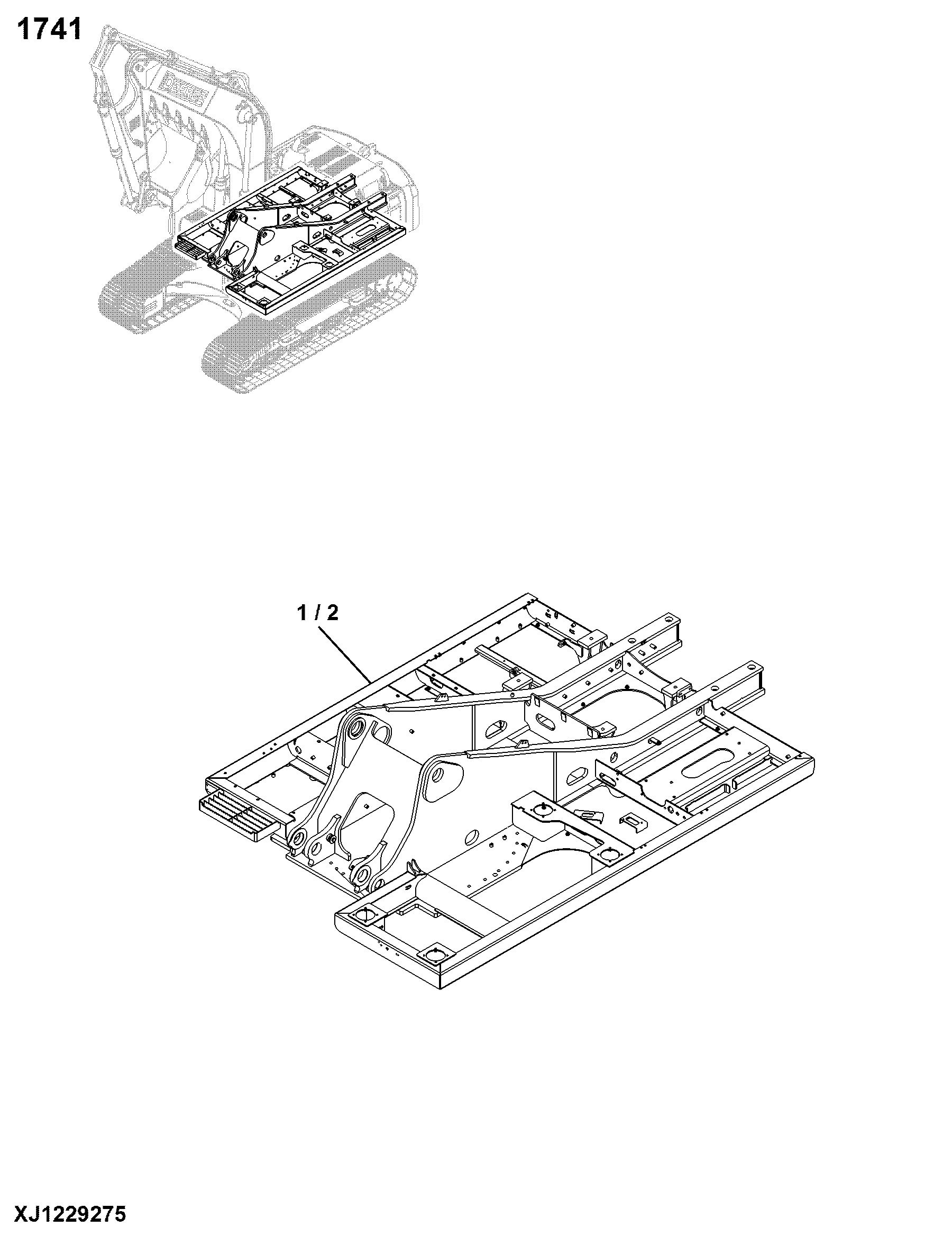 1741 Engine or Main Frame E240