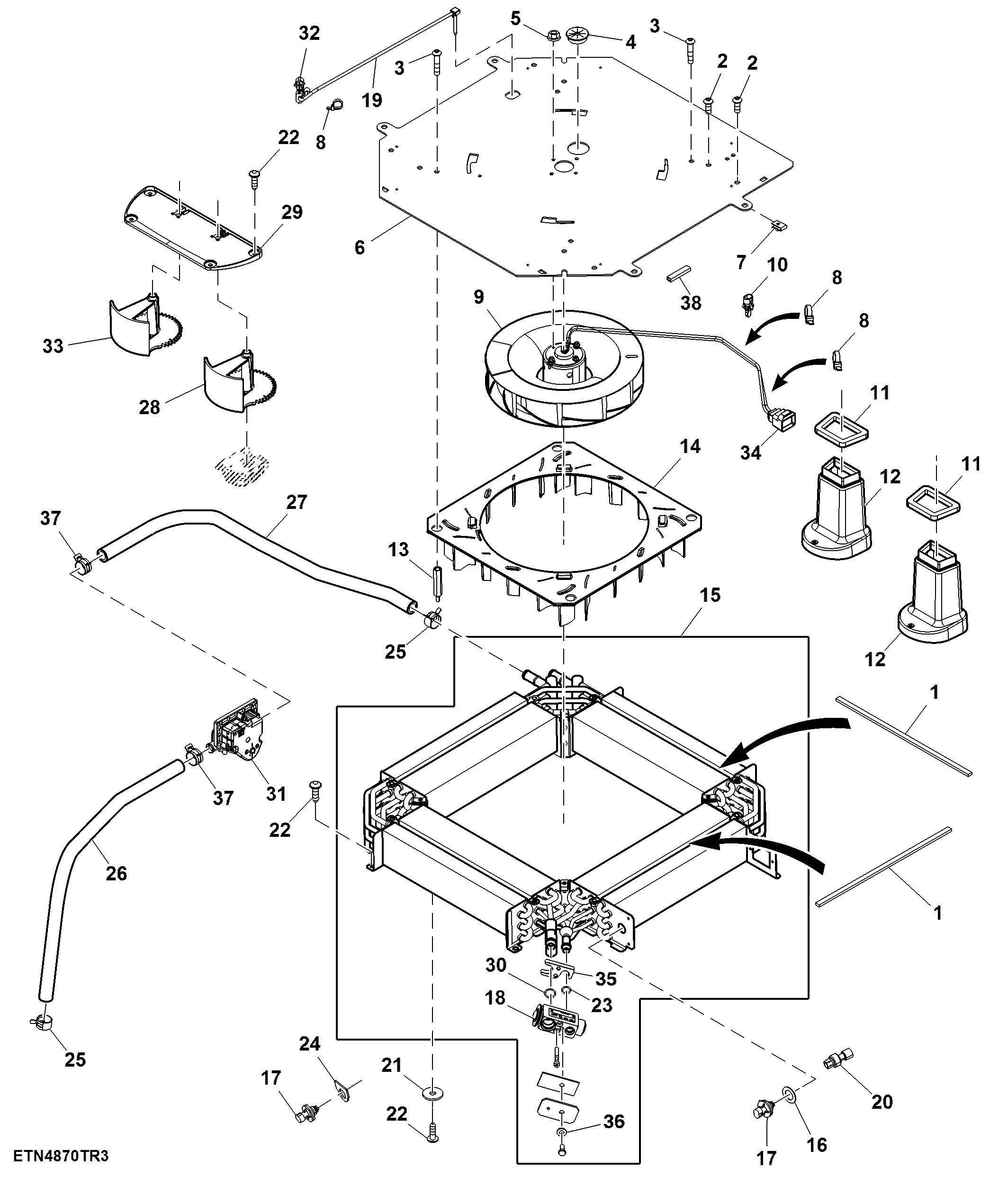 Heater and A/C Module, Automatic Temperature Control