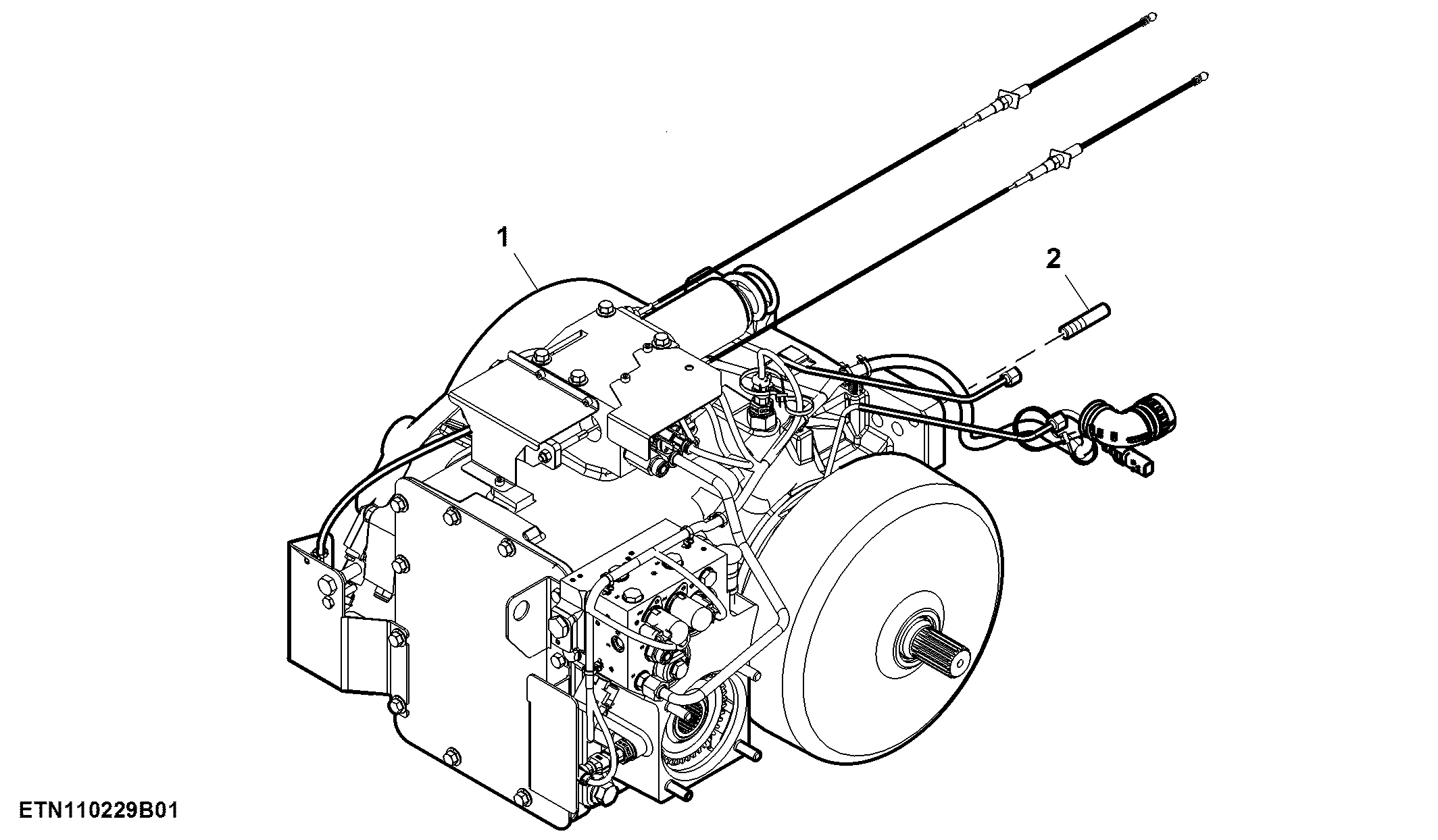 Push Button Shift Transmission, 25 km/h