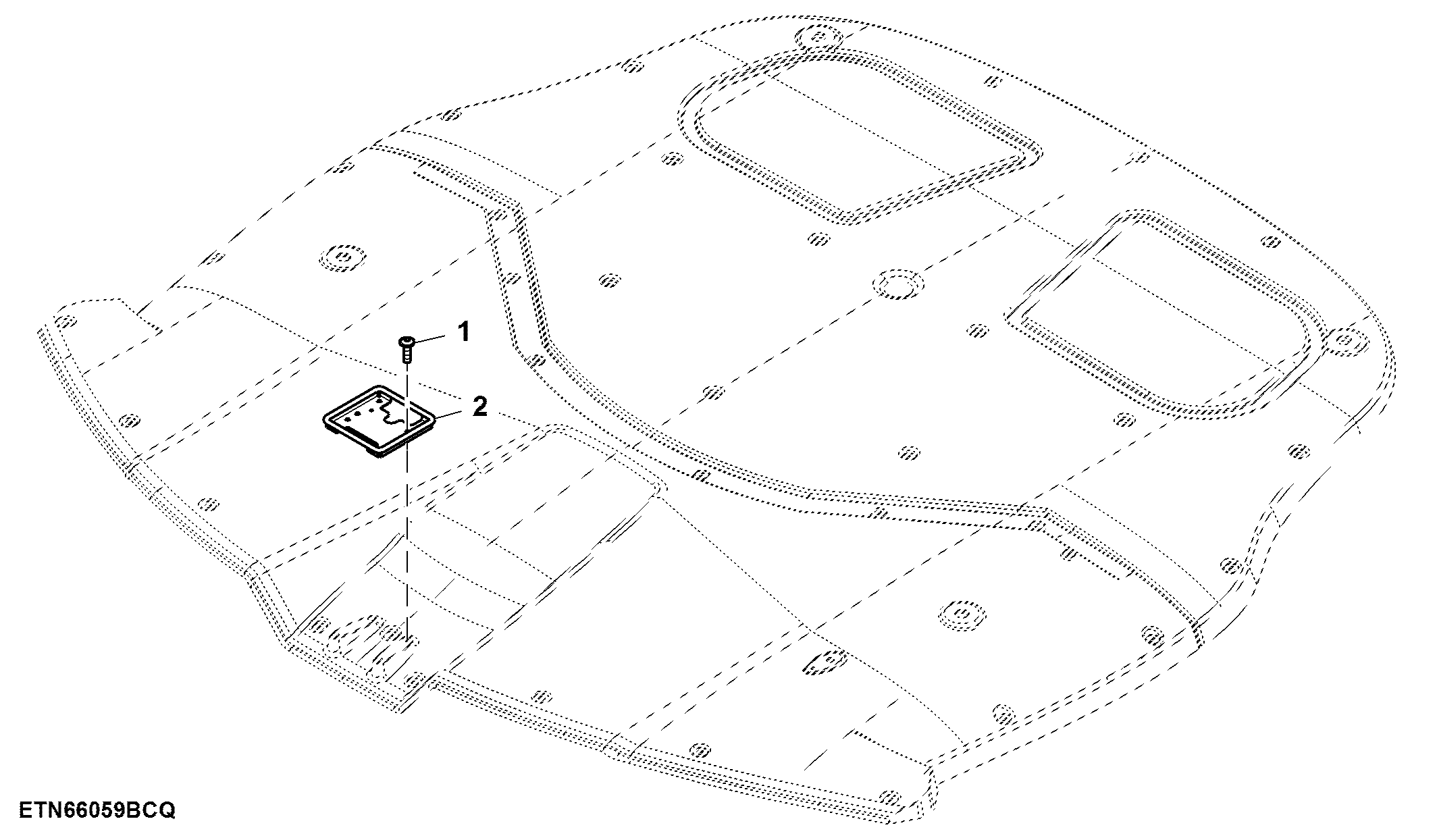 Global Positioning System Receiver Mounting Parts