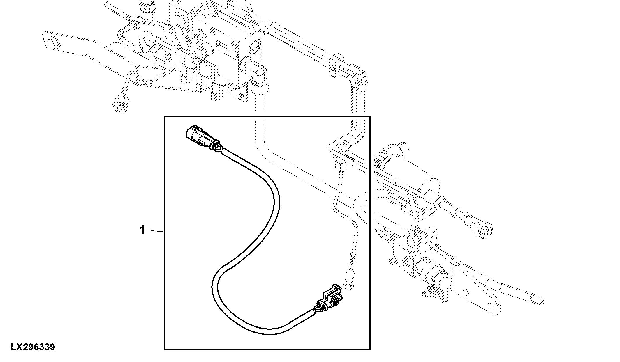Wiring Harness, PTO Pressure Switch