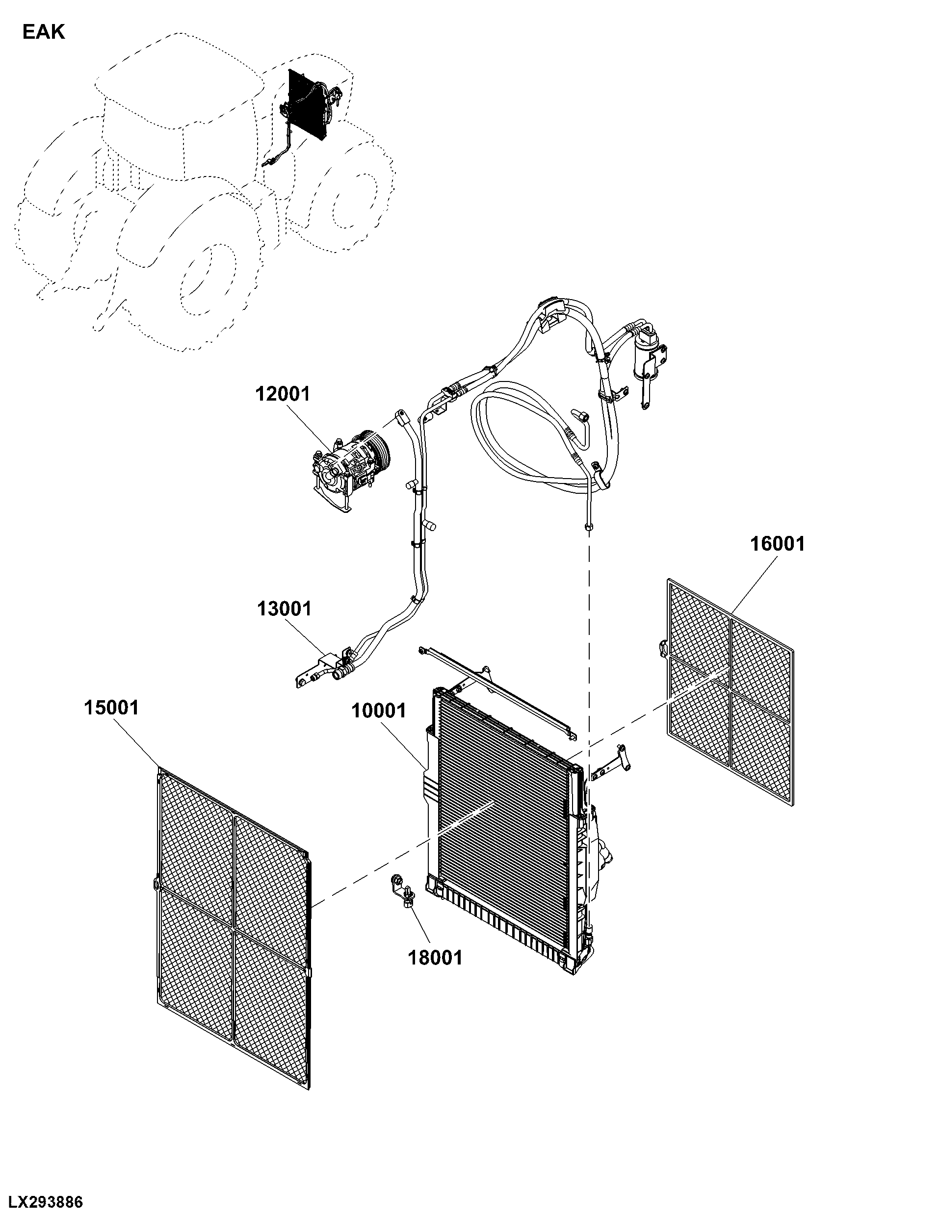 EAK Air Conditioning System, Engine Auxiliaries Related