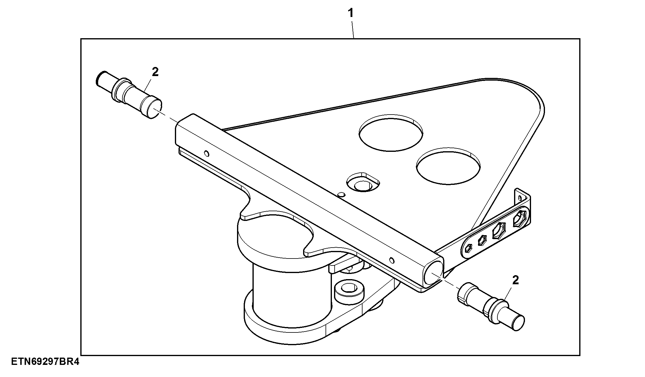 Table-Swing Elevator (Option 7620) (100601 - )