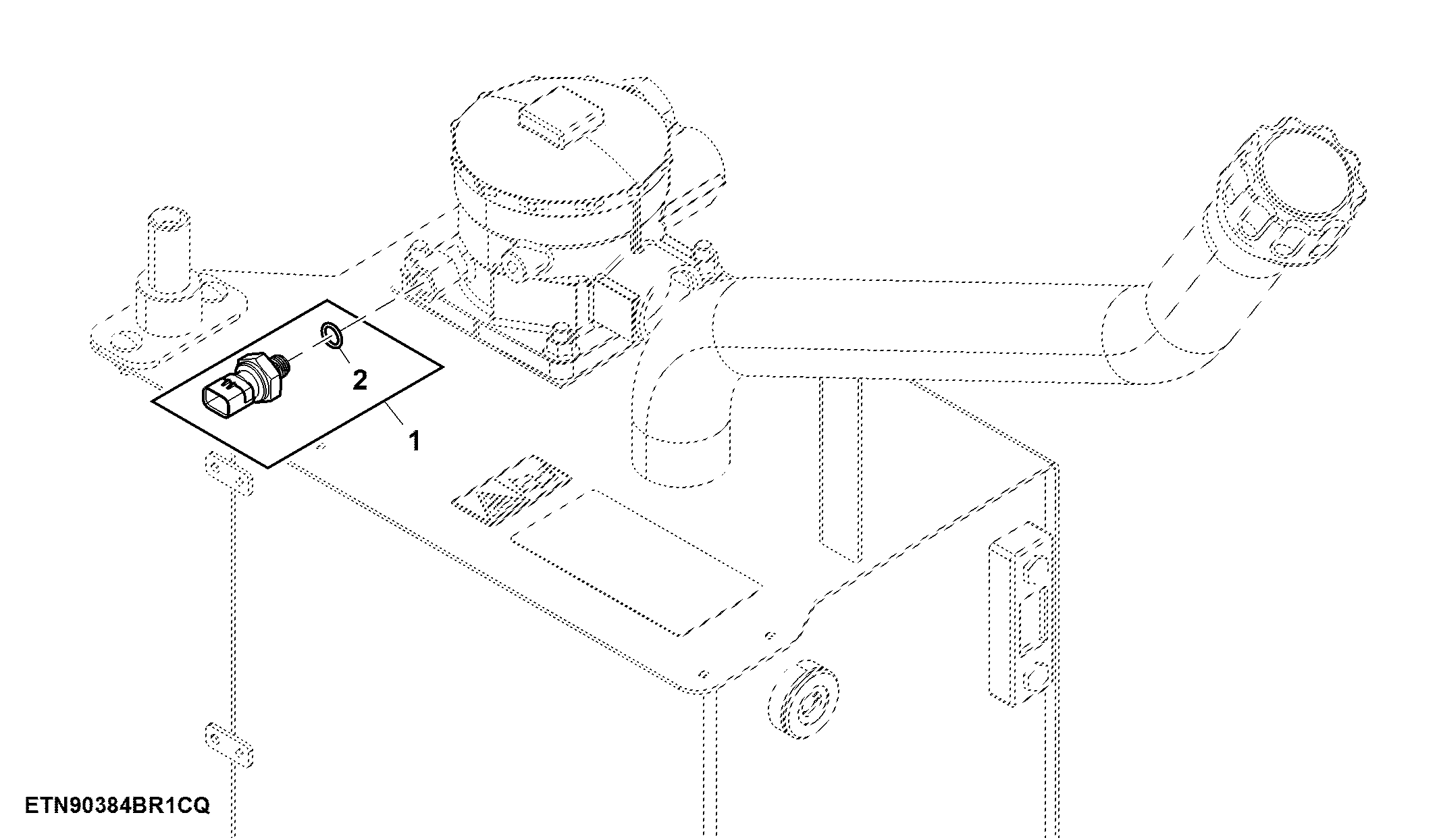 Hydraulic Reservoir Pressure Sensor