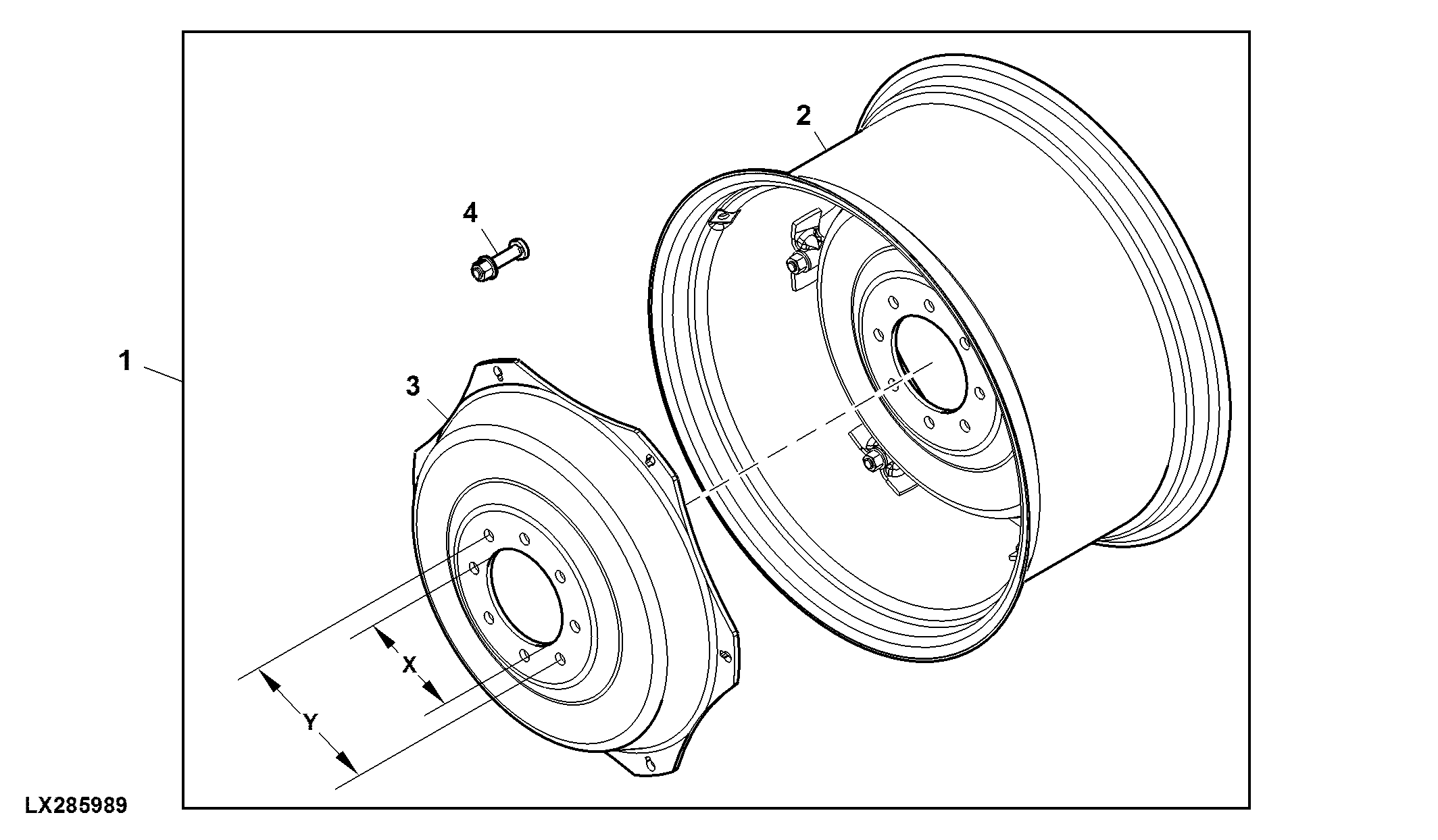 Rear Wheels, W15LX28