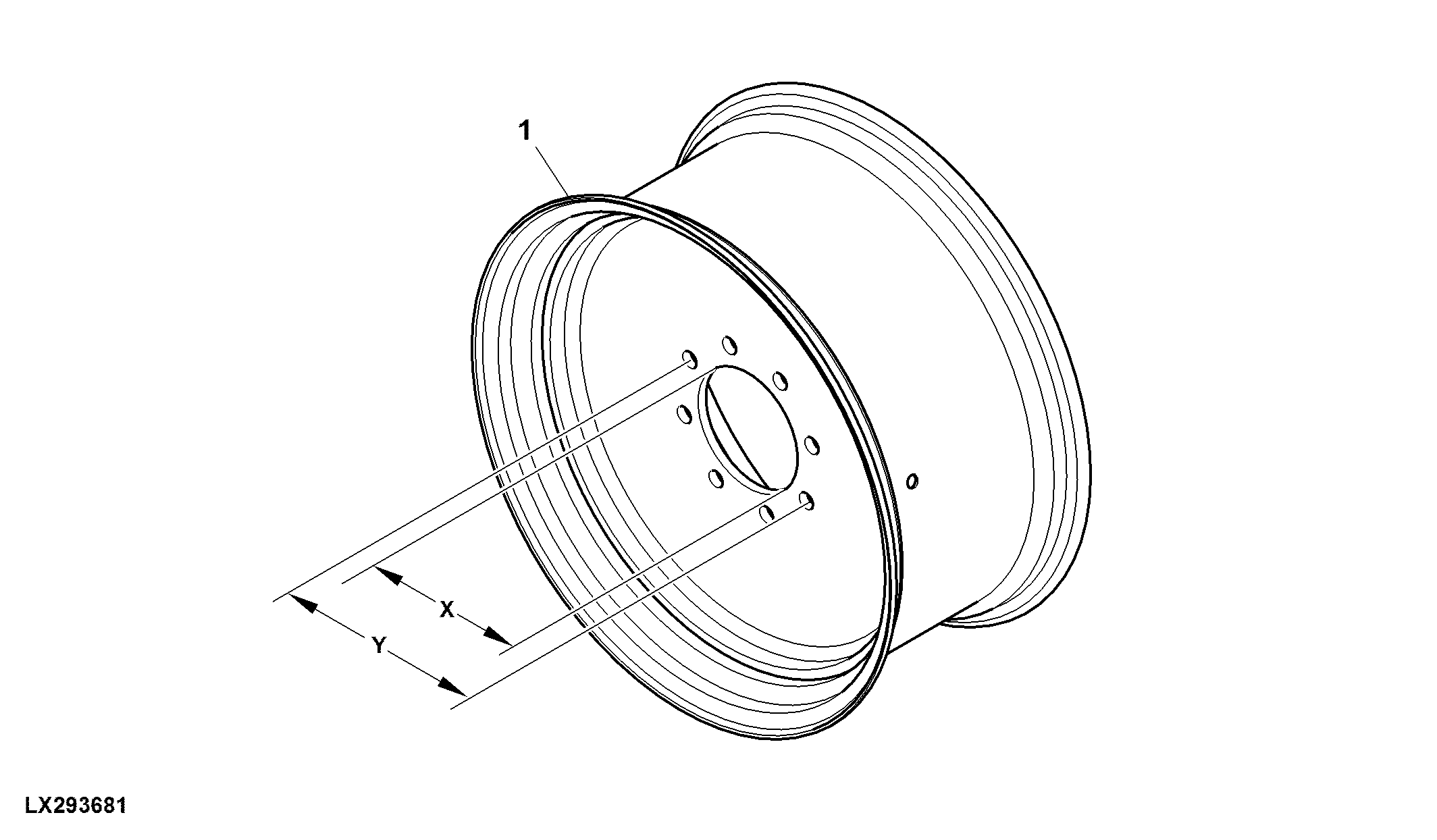 Rear Wheels, W14LX24