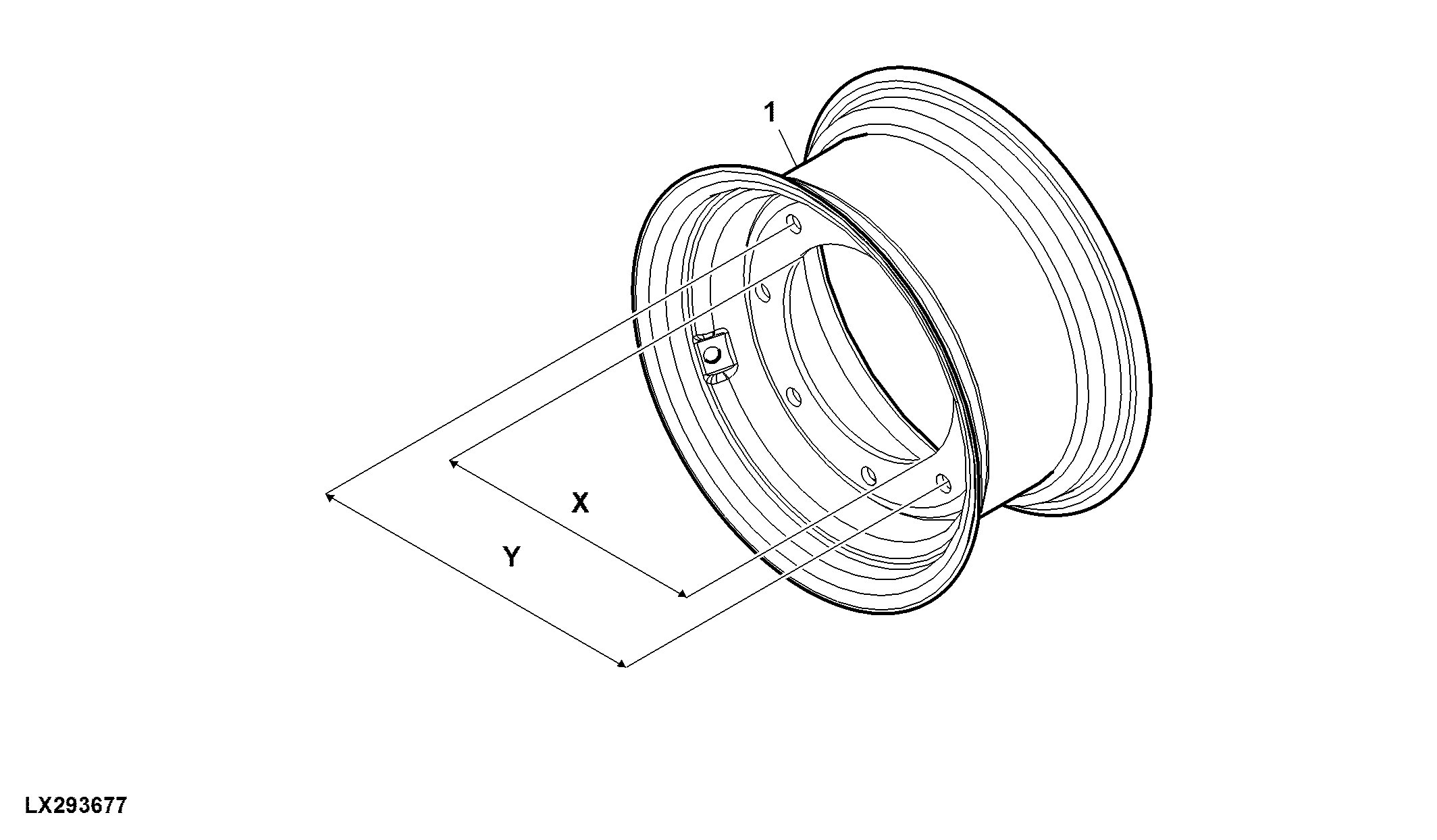 Front Wheels, W8X16, Welded