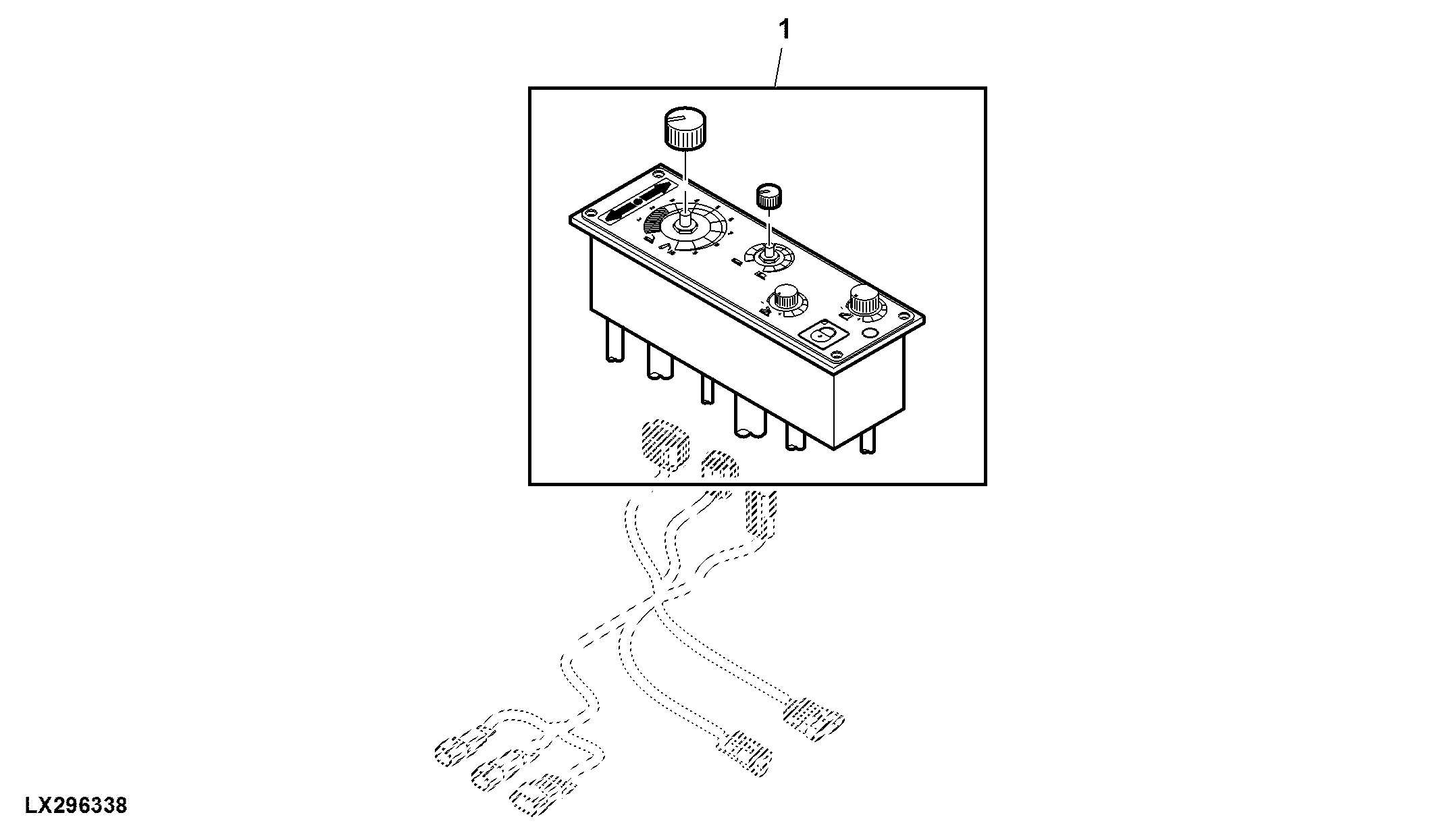 Electronic Control Unit, Rockshaft