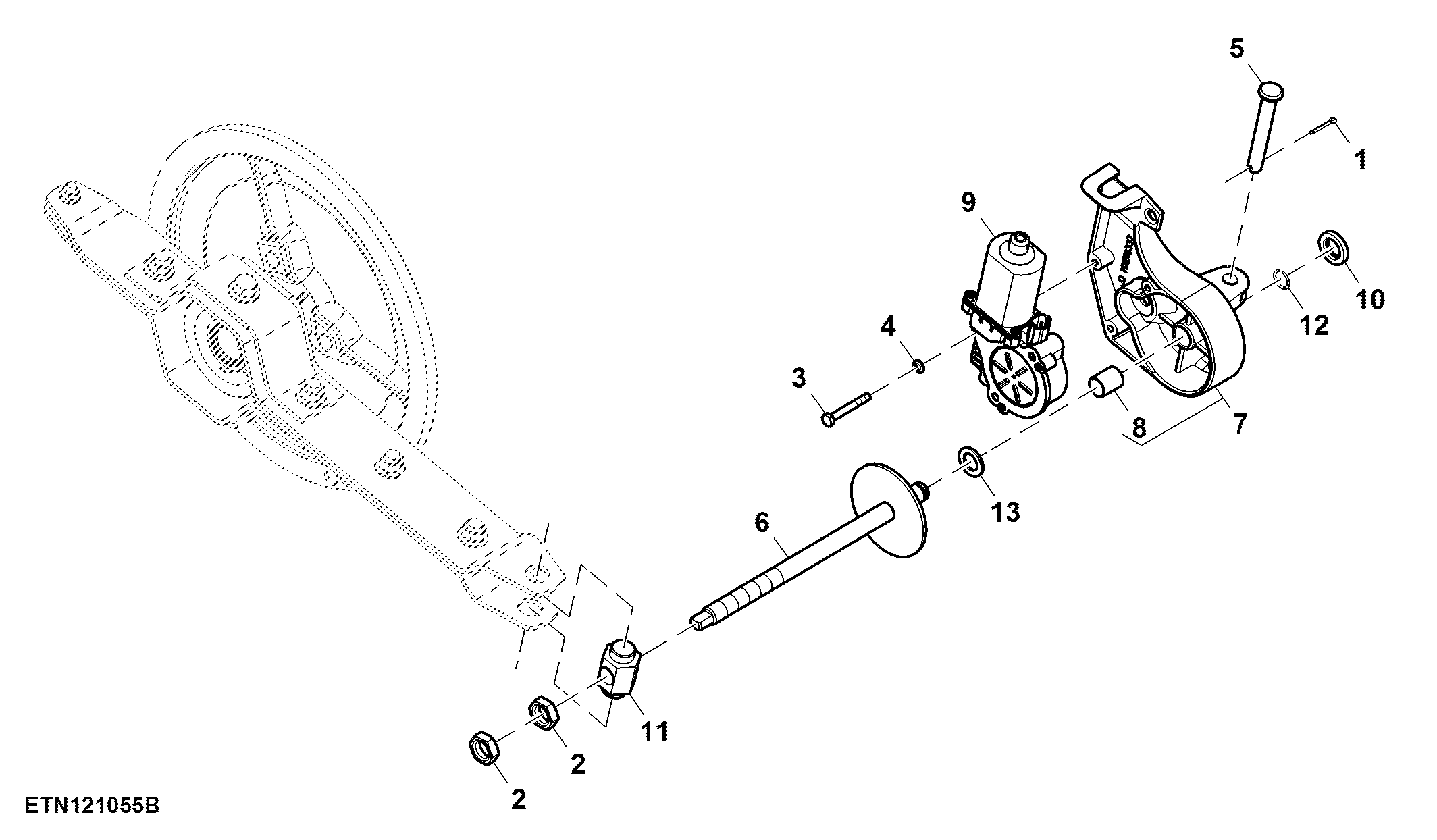Cleaning Fan Actuator W/O Uphill and Downhill