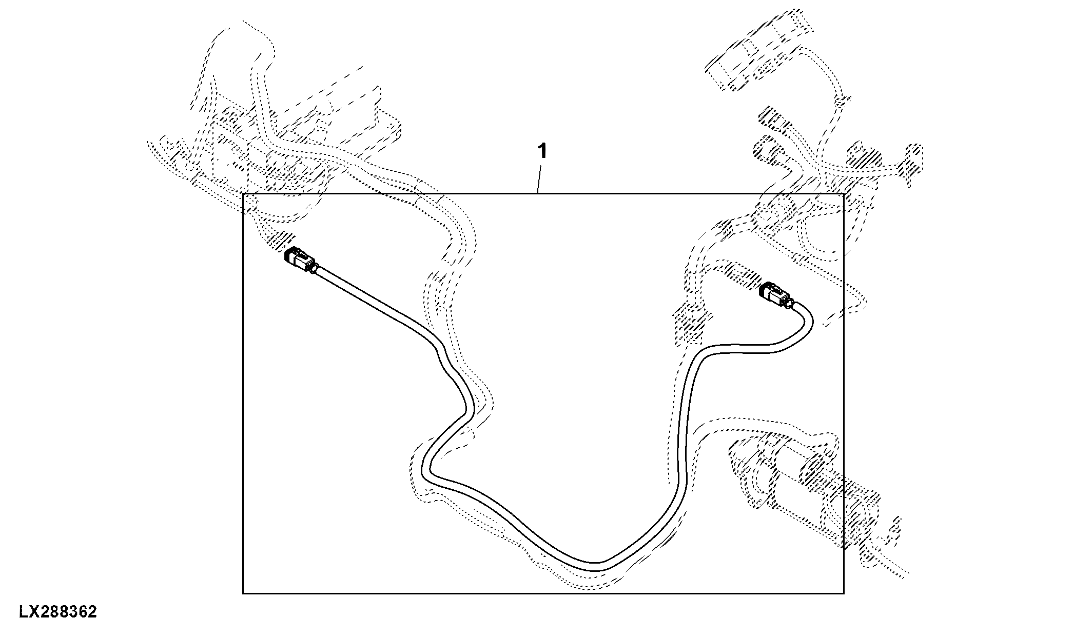 Wiring Harness, Electronic Rockshaft / Electronic Distributor