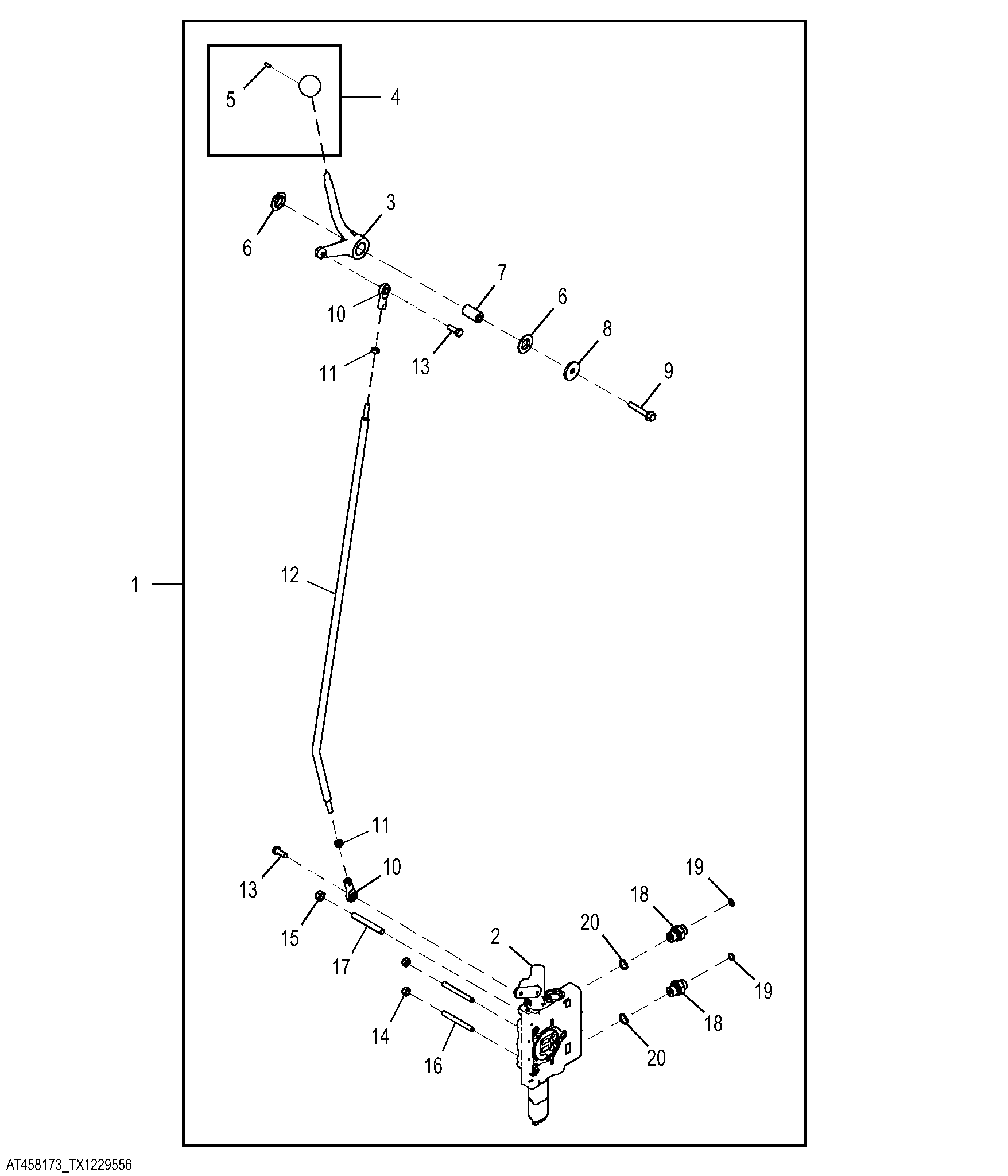 Left 5 Function Auxiliary Control Valve Kit