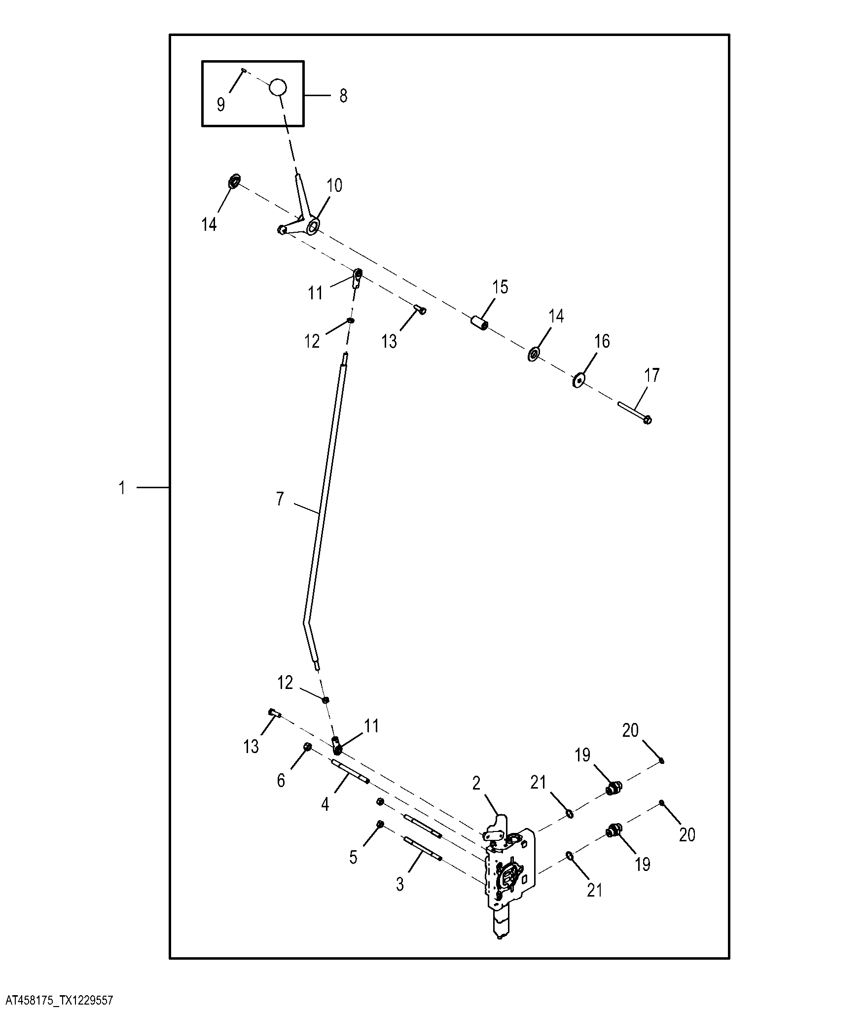 Left 6 Function Auxiliary Control Valve Kit