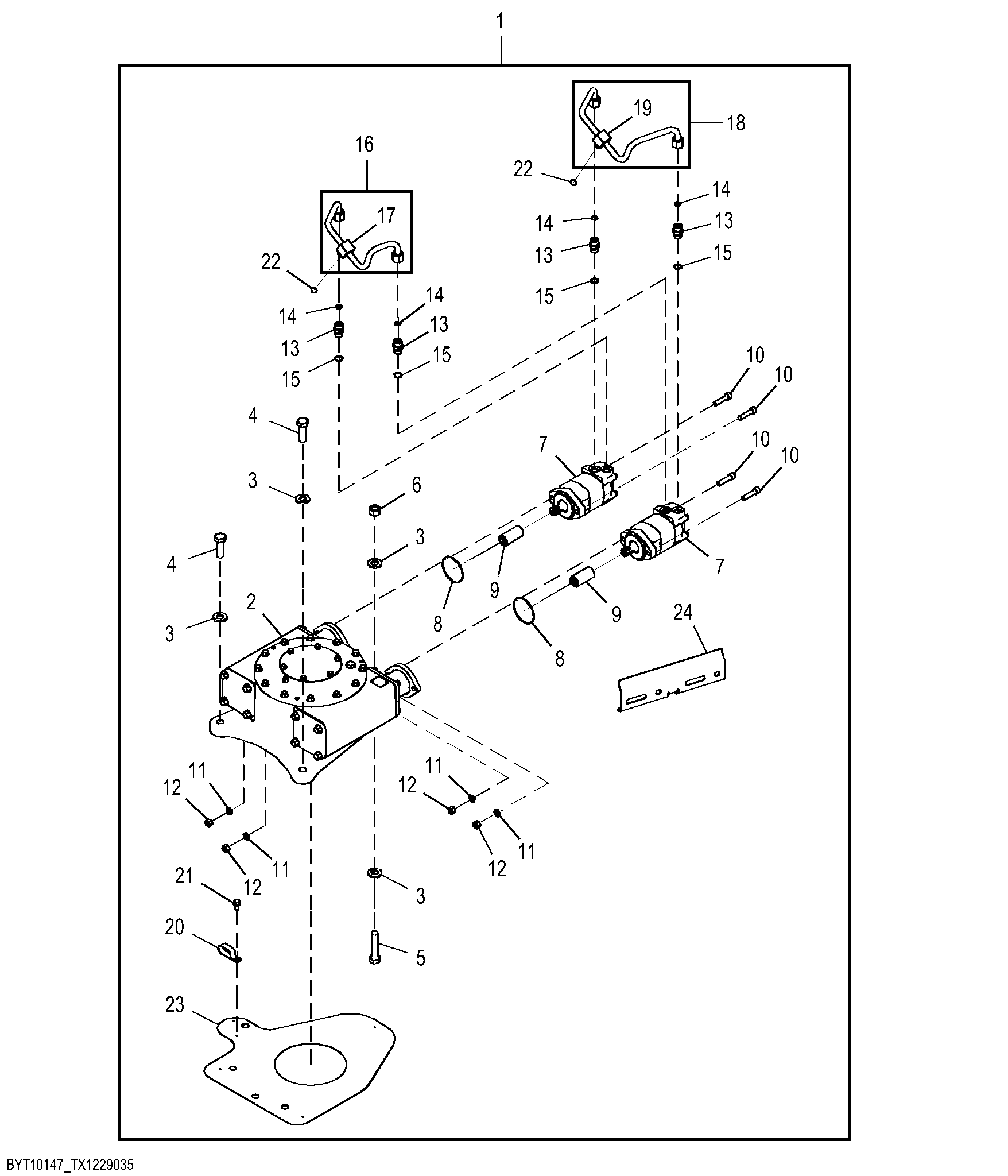 Circle Drive Kit with Clutch, Standard Controls