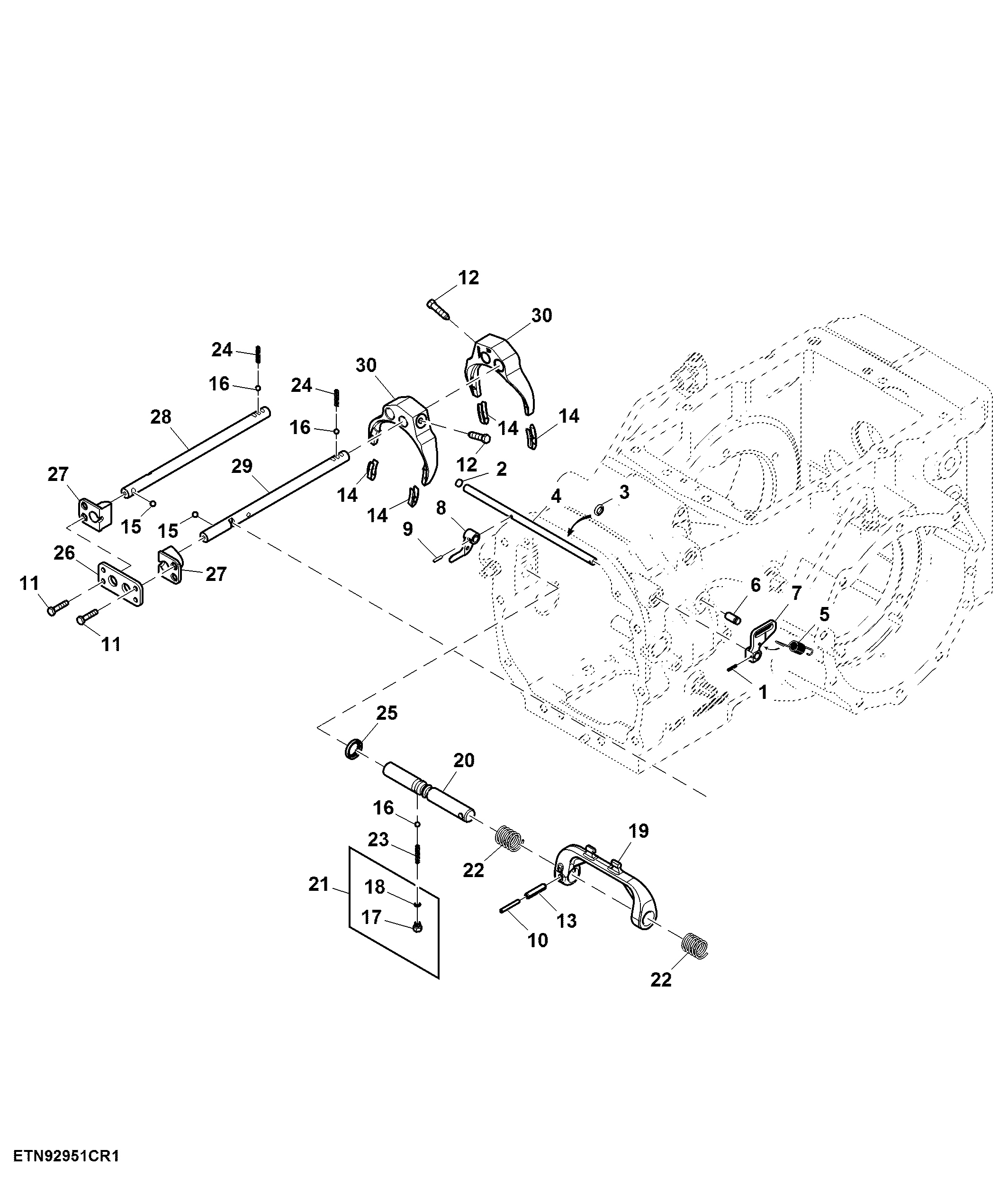 Speed Shifter, SyncShuttle™ Plus , W/ Clutch Interlock