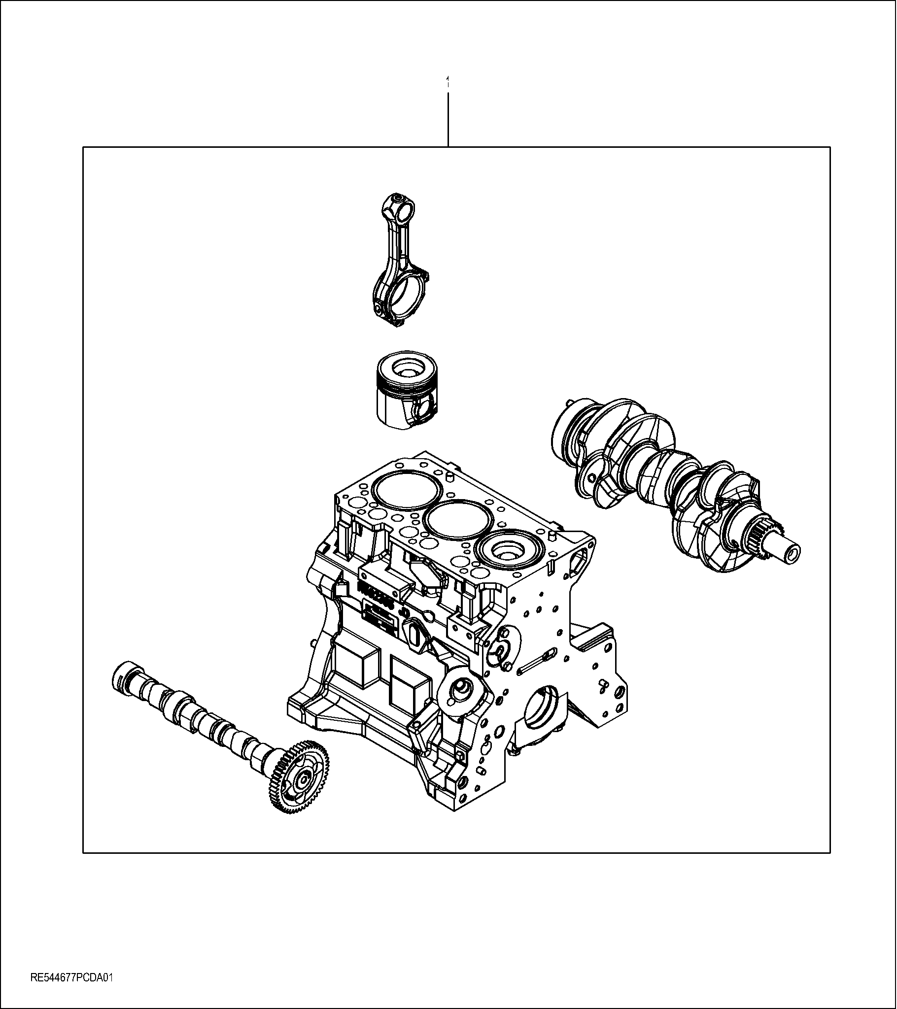 9901 Short Block Assembly