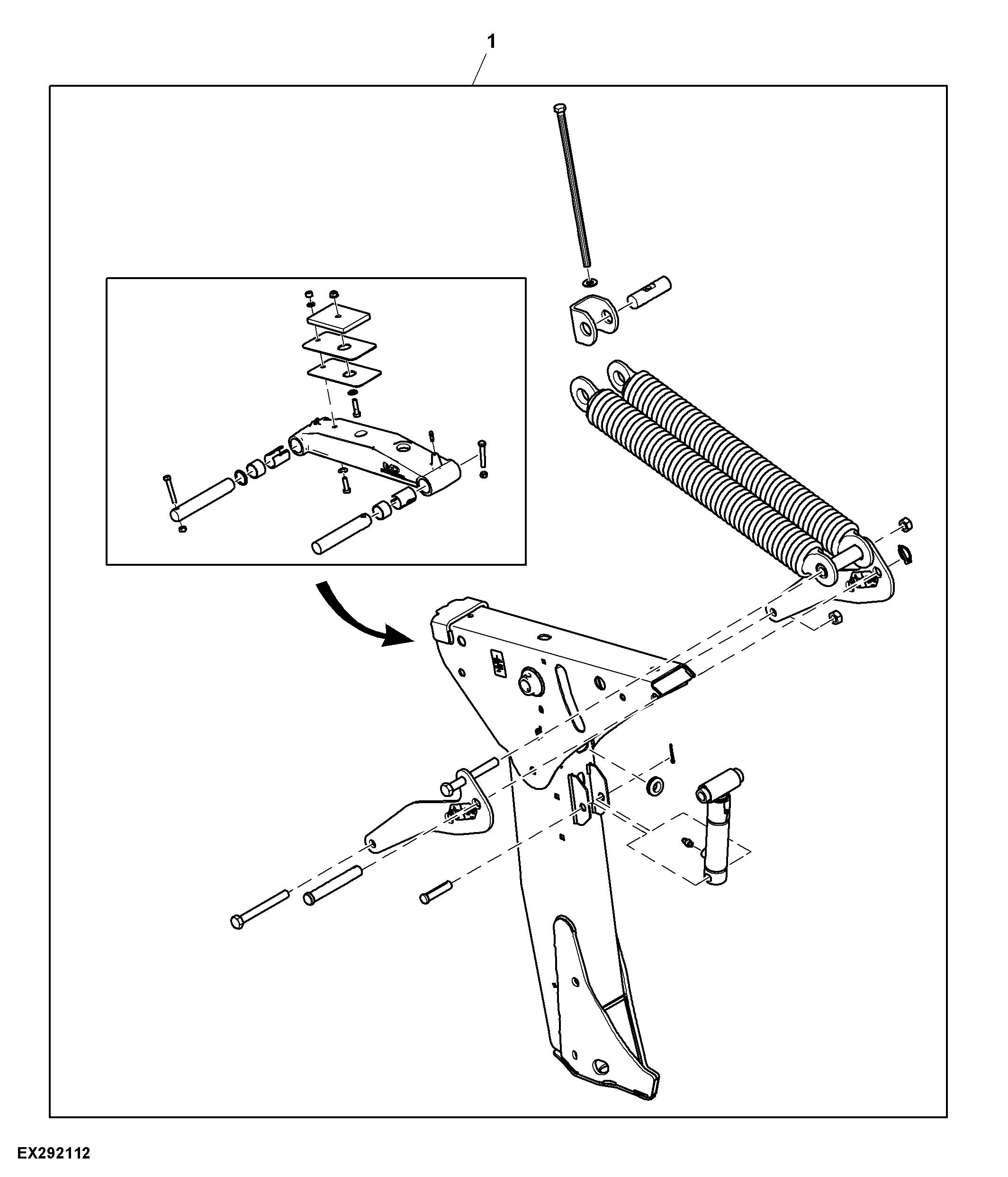 Attachment, Lift Linkages