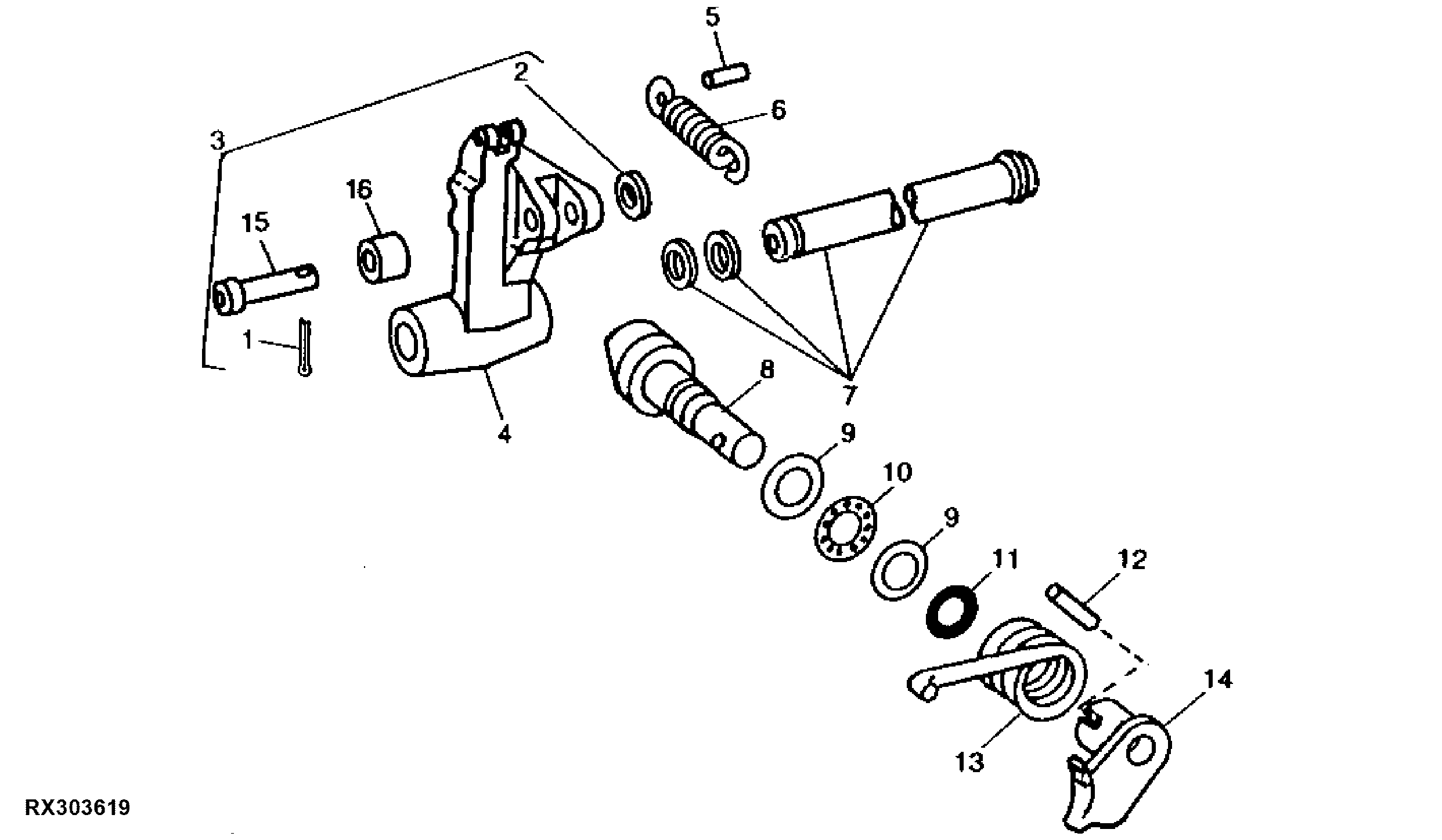 TRANSMISSION LOCK (POWER SHIFT TRANSMISSION)