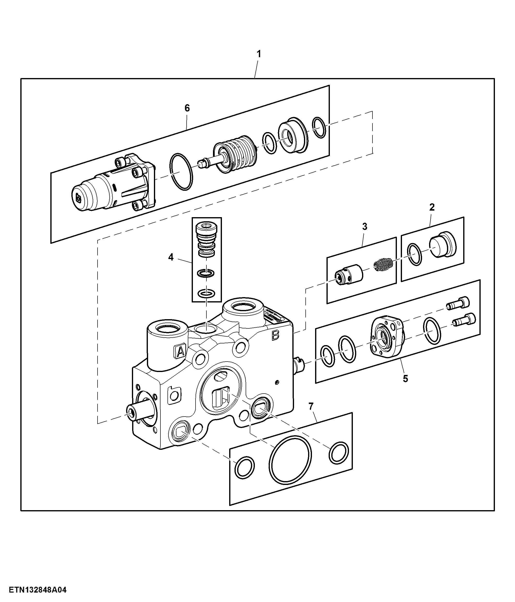 Triple Mid, SCV, Open Center Hydraulics (4/4)