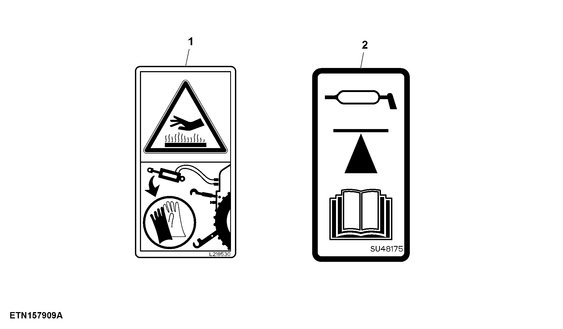 Decals and Labels, Jacking Points