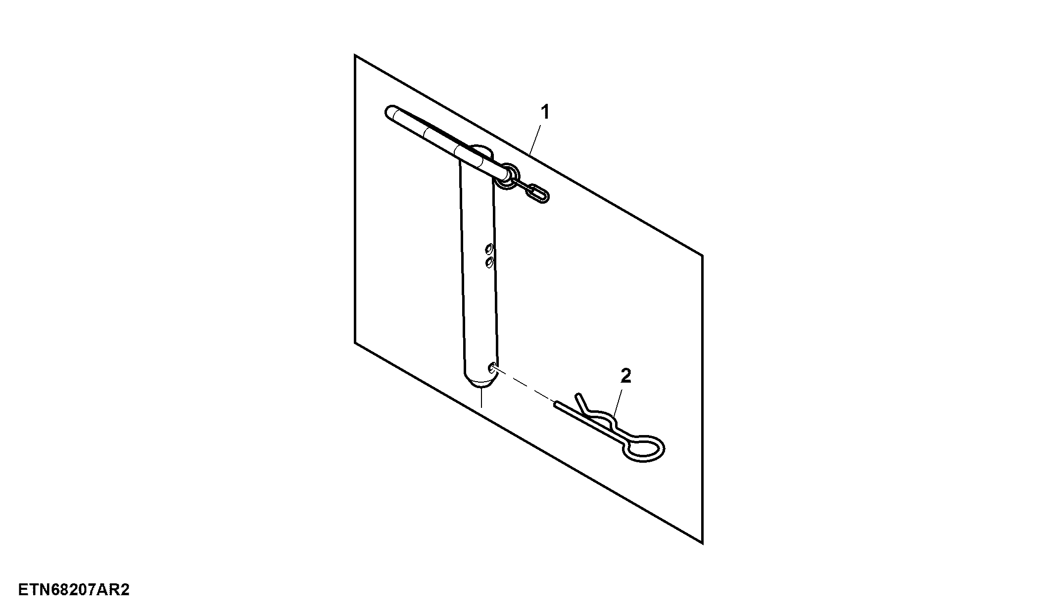 Front Weight Support Pin