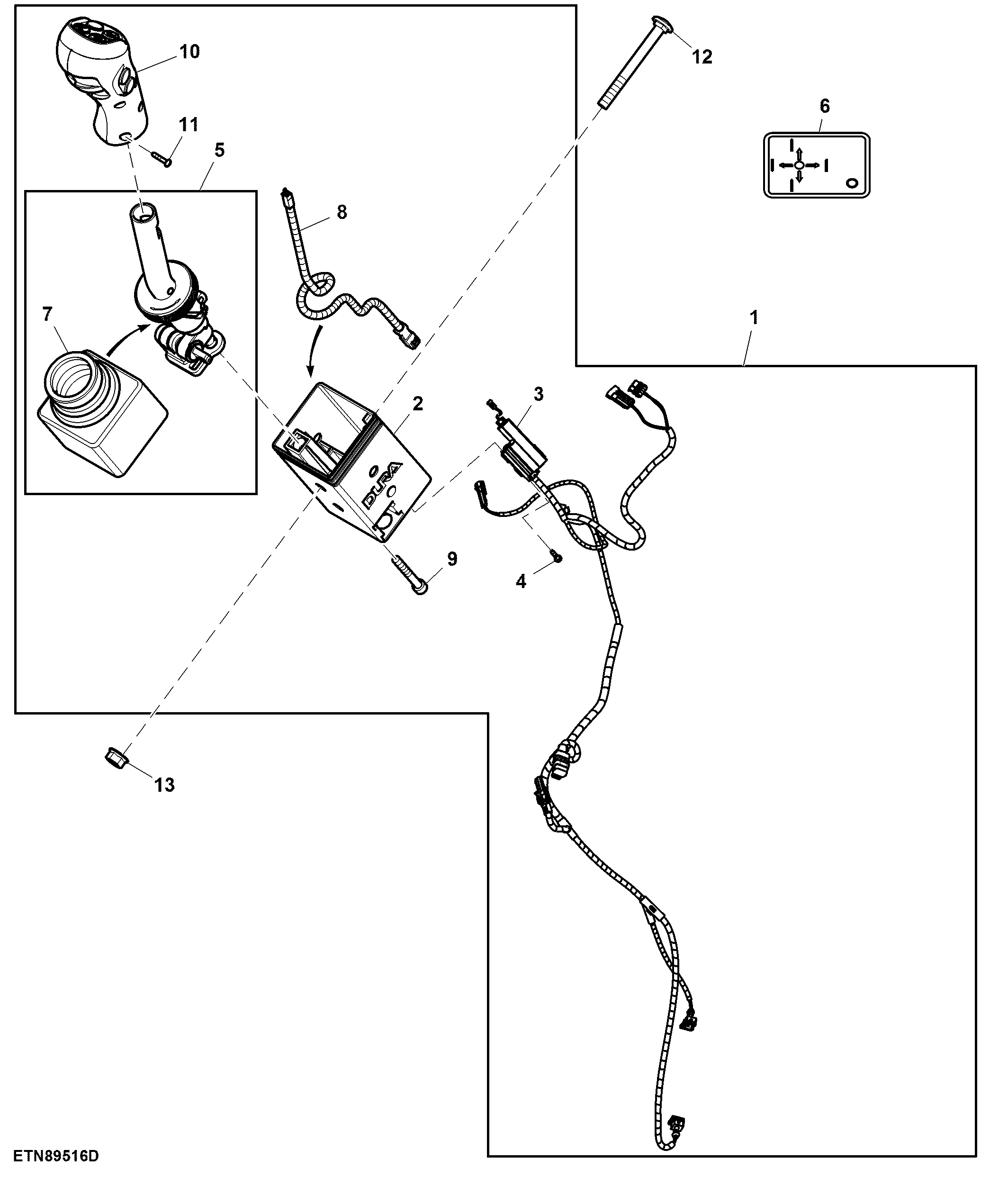 Multi-Function Lever, Mechanical ICV, W/ 3-Functions, W/ Diverter Shifting, W/ Memo Button, W/ Gear Shift Switches