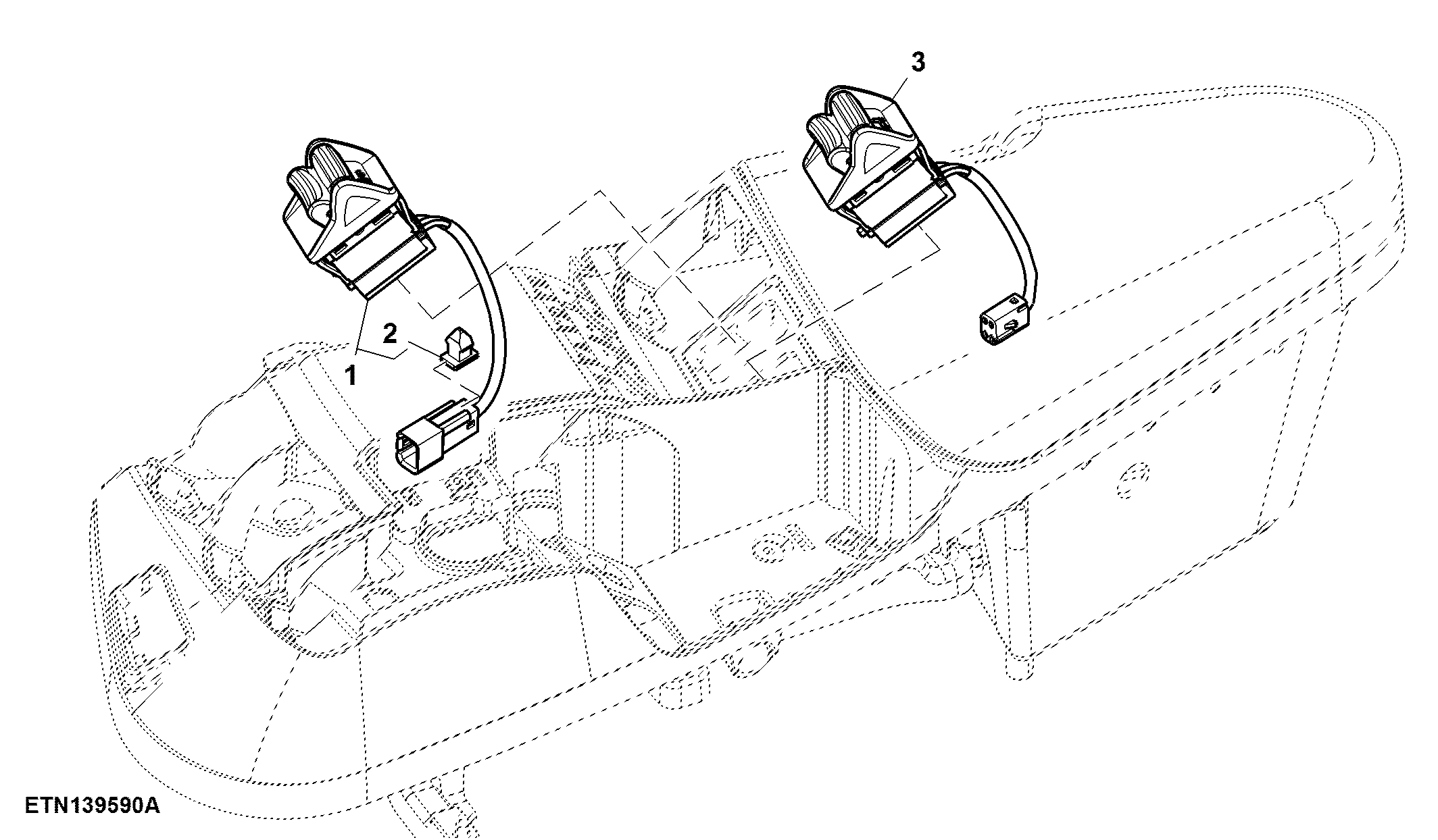 Control, W/ Front and Rear PTO, CommandARM™ (120000 - )