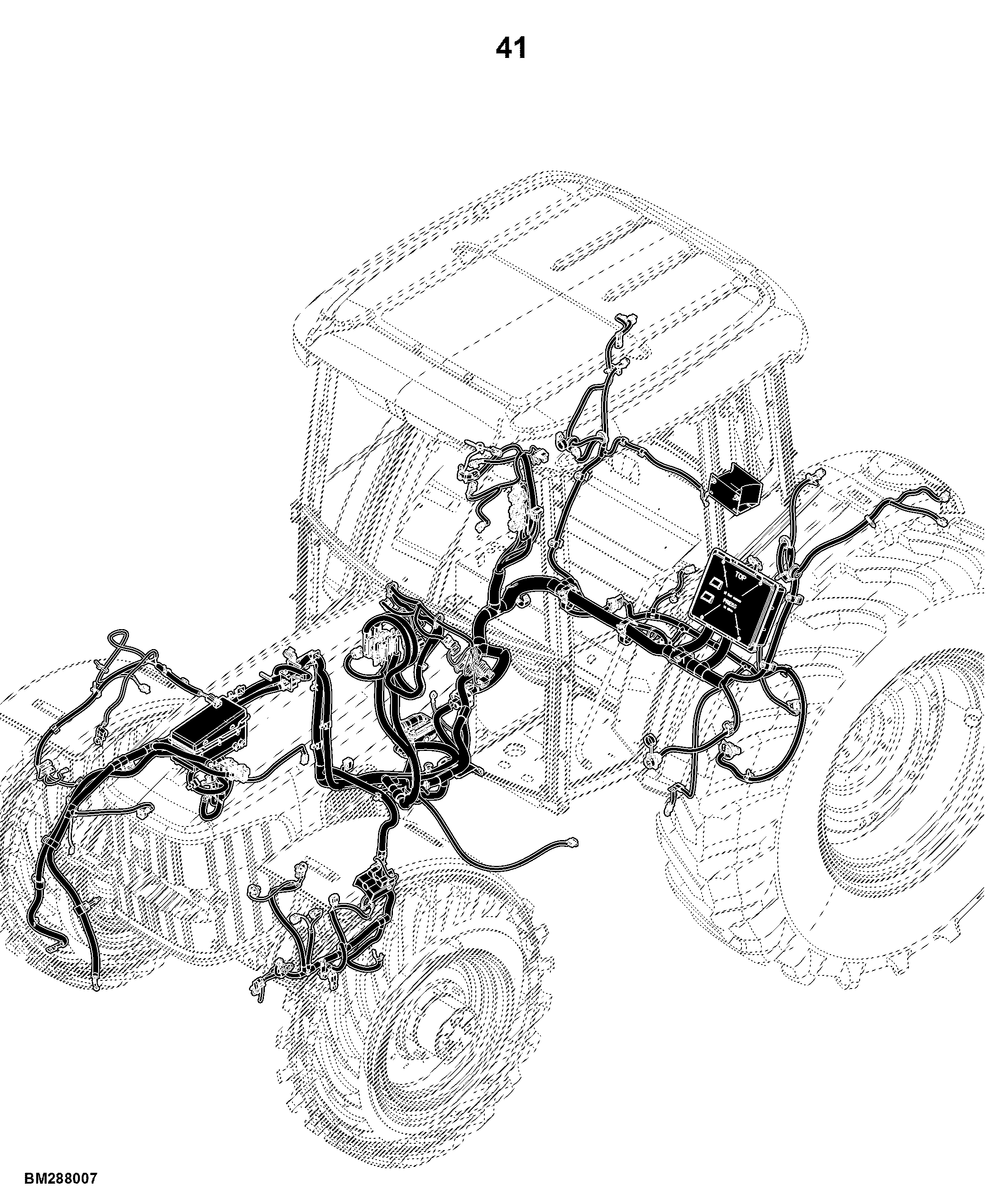 6180J Tractor CKD Argentina (South America Edition)