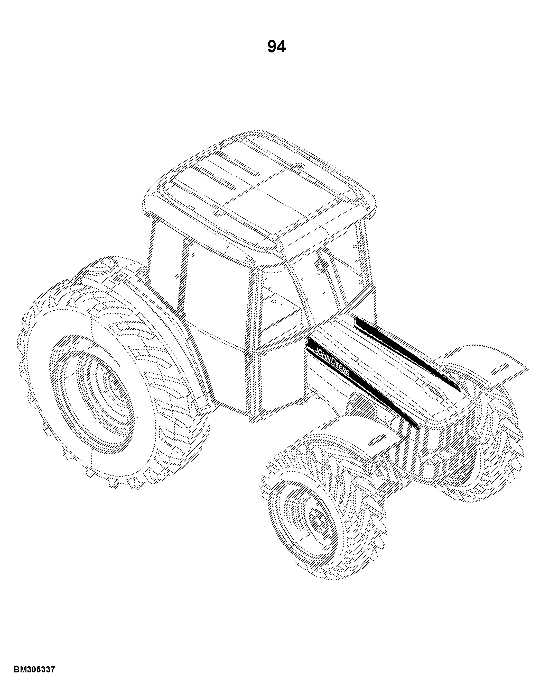 6180J Tractor CKD Argentina (South America Edition)
