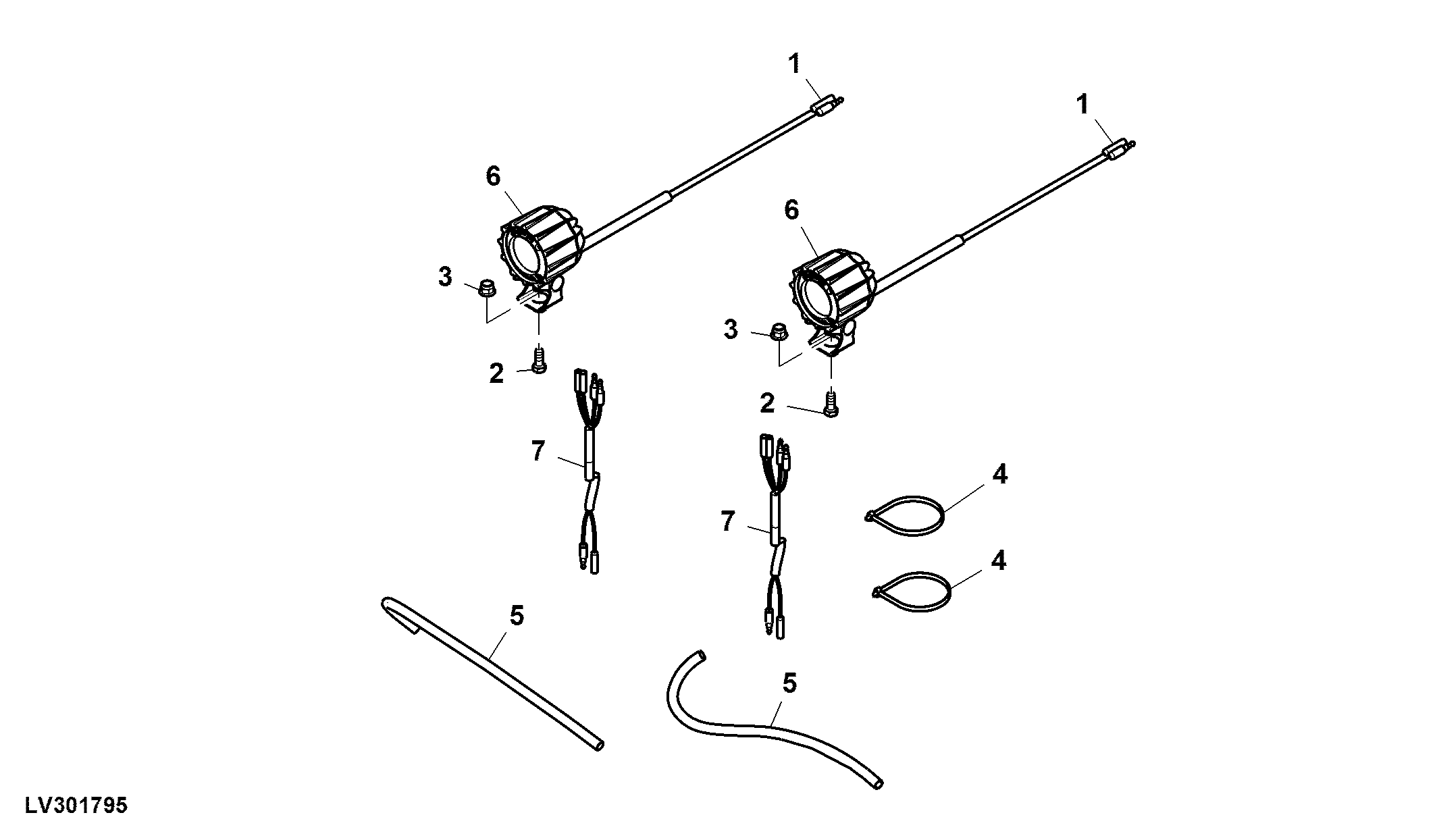 LED Work Lights, OOS (For USA and Canada only)