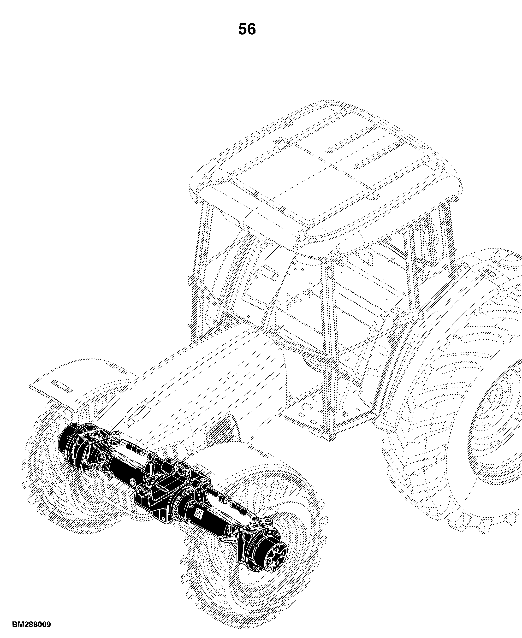 6180J Tractor CKD Argentina (South America Edition)