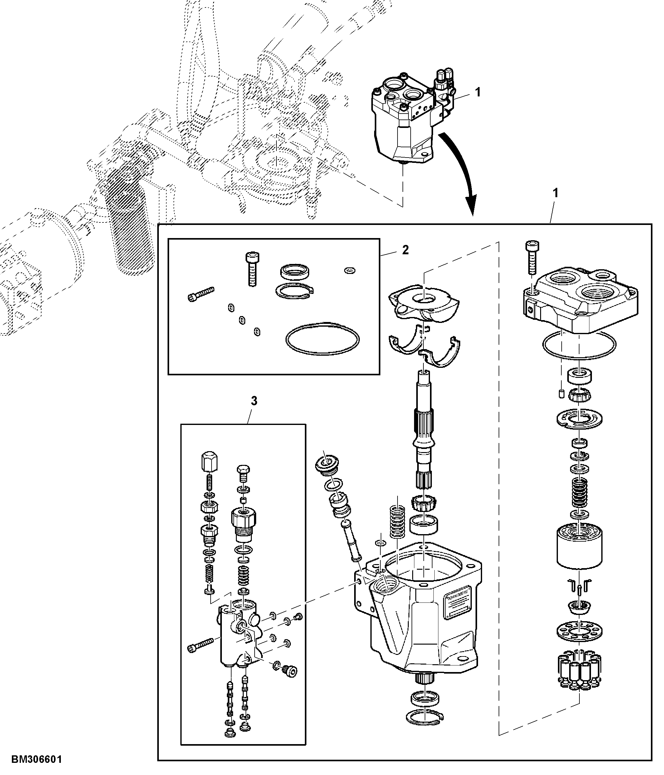 Hydraulic Pump, 41 cm³