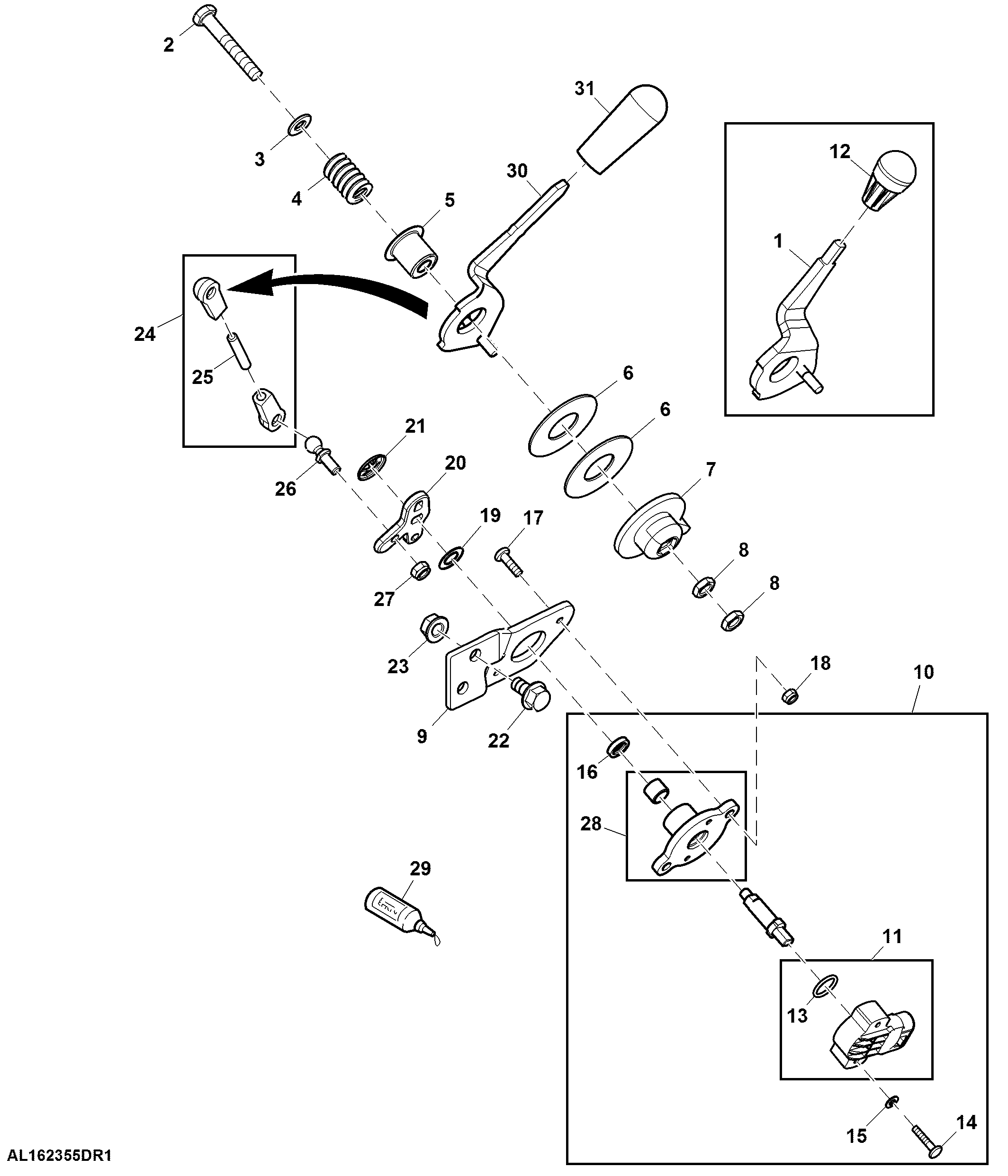 Electronic Speed Control, W/ Multi Function Lever Installation