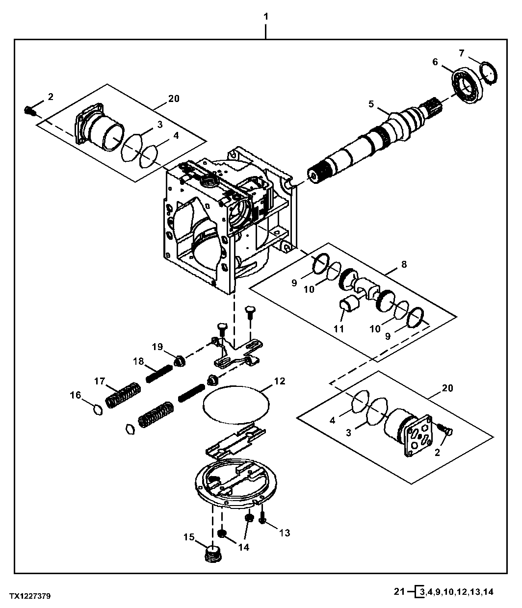 Hydrostatic Pump Limitation Control, Outside Dozer (OSD)