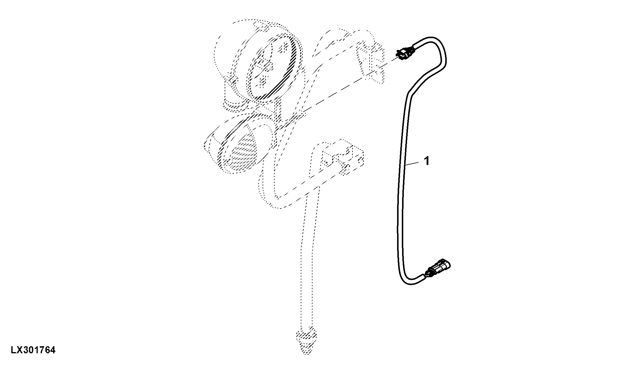Additional Wiring Harness, Front Lights, OOS
