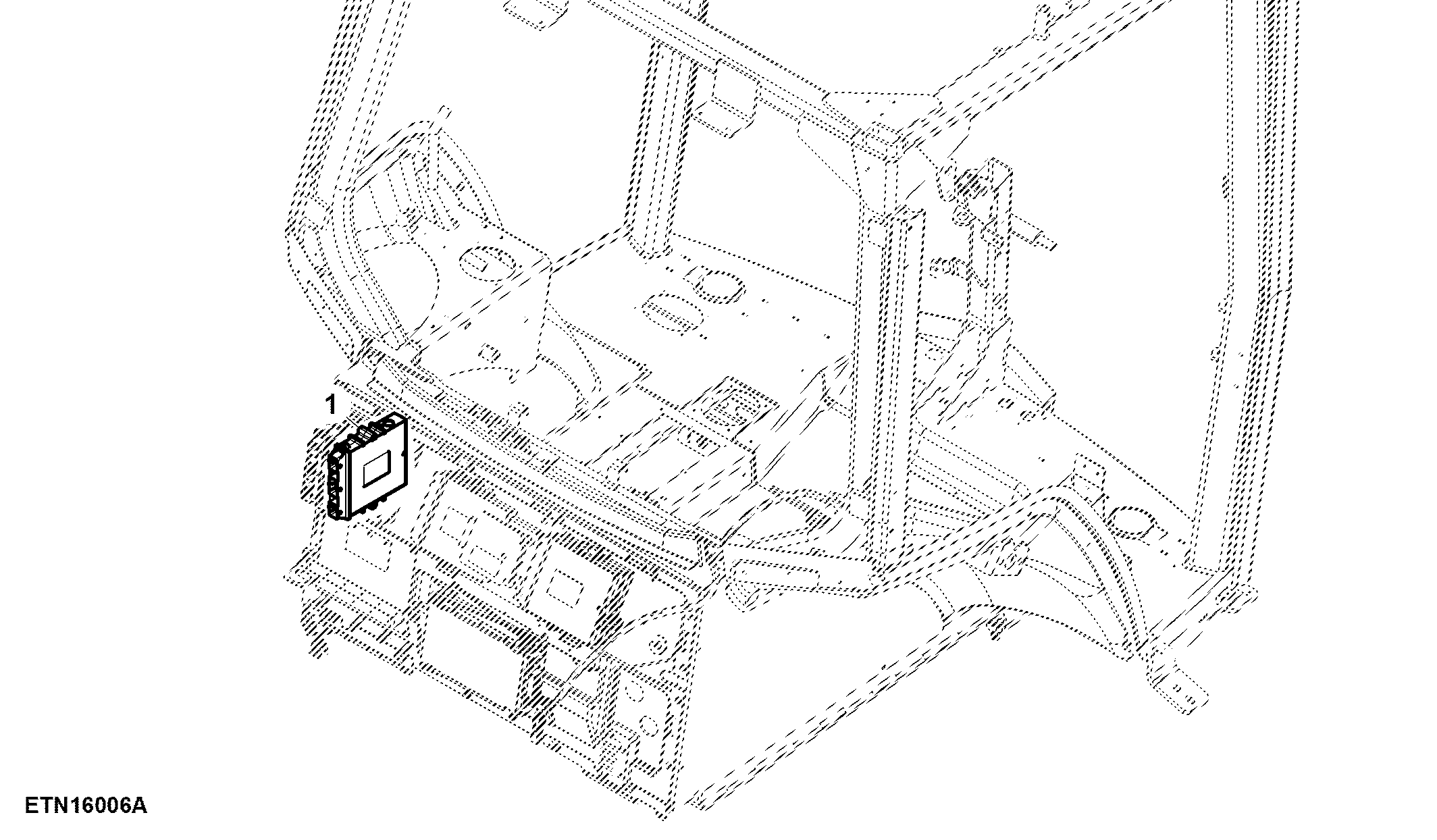 Engine Controller, W/ Fixed Fan