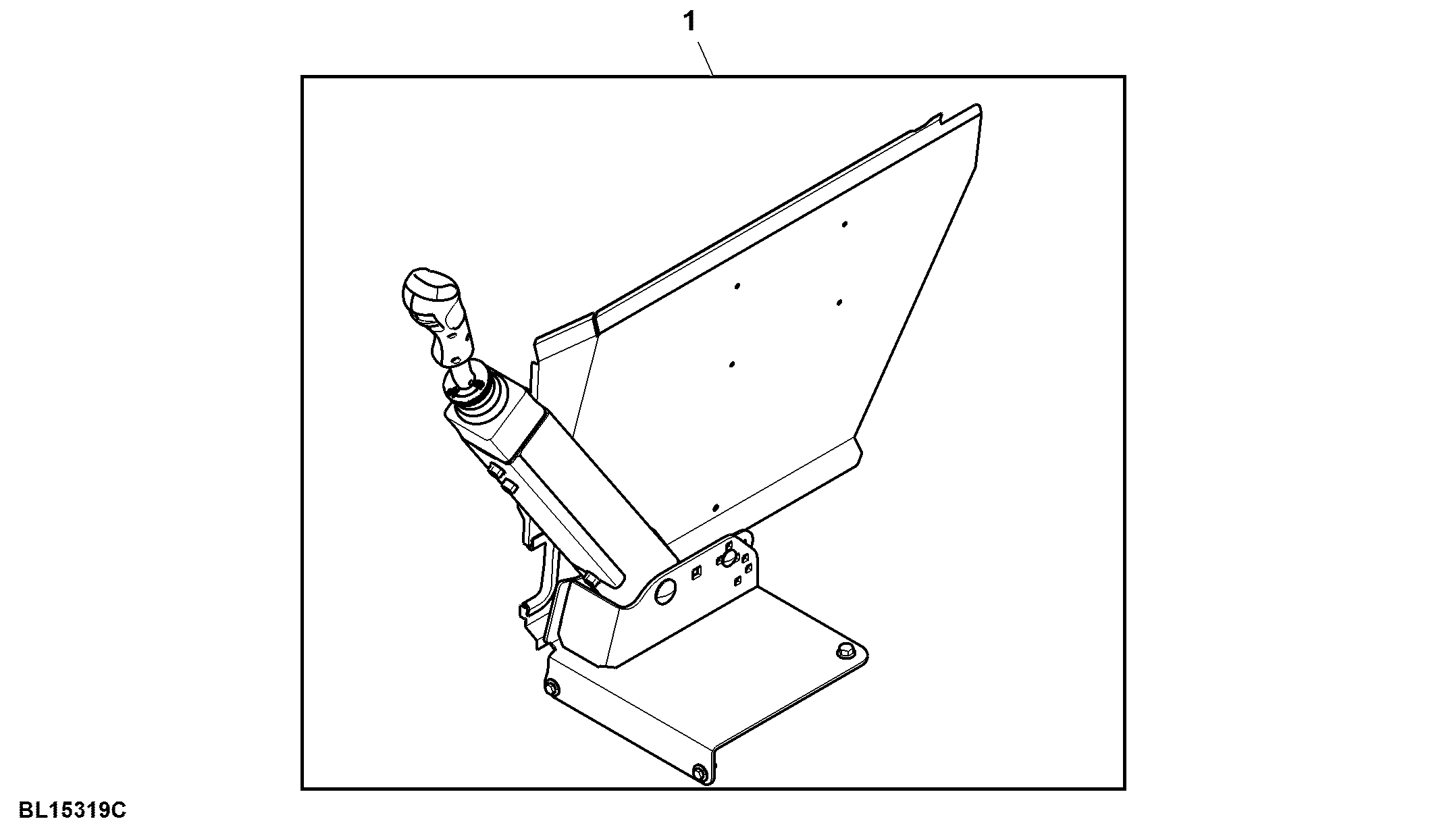 Attachment, Multi-Function Lever, Mechanical ICV, W/ 3-Functions, OOS Low Profile