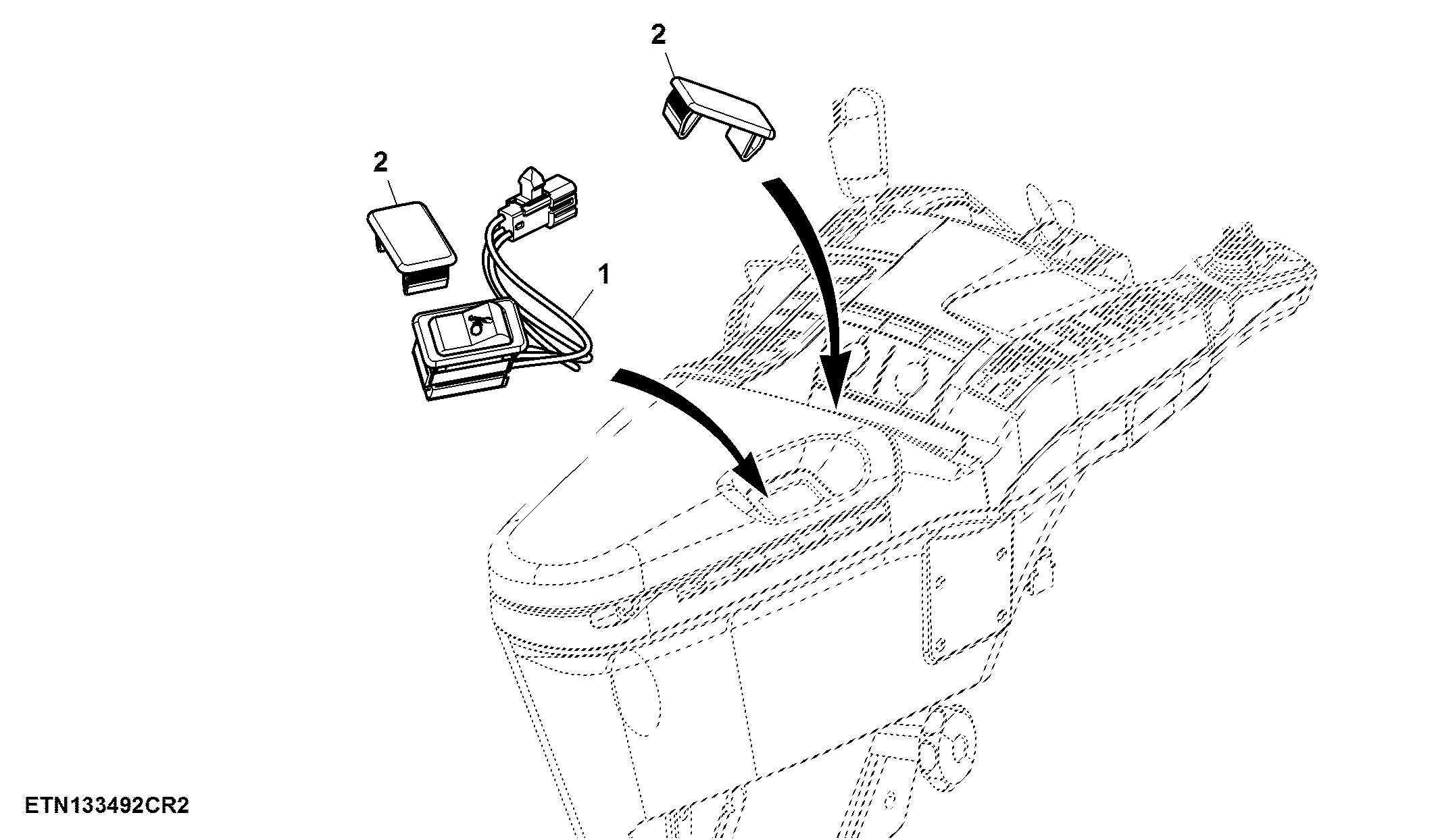 Toggle/Rocker Switch, Secondary Brake Controller