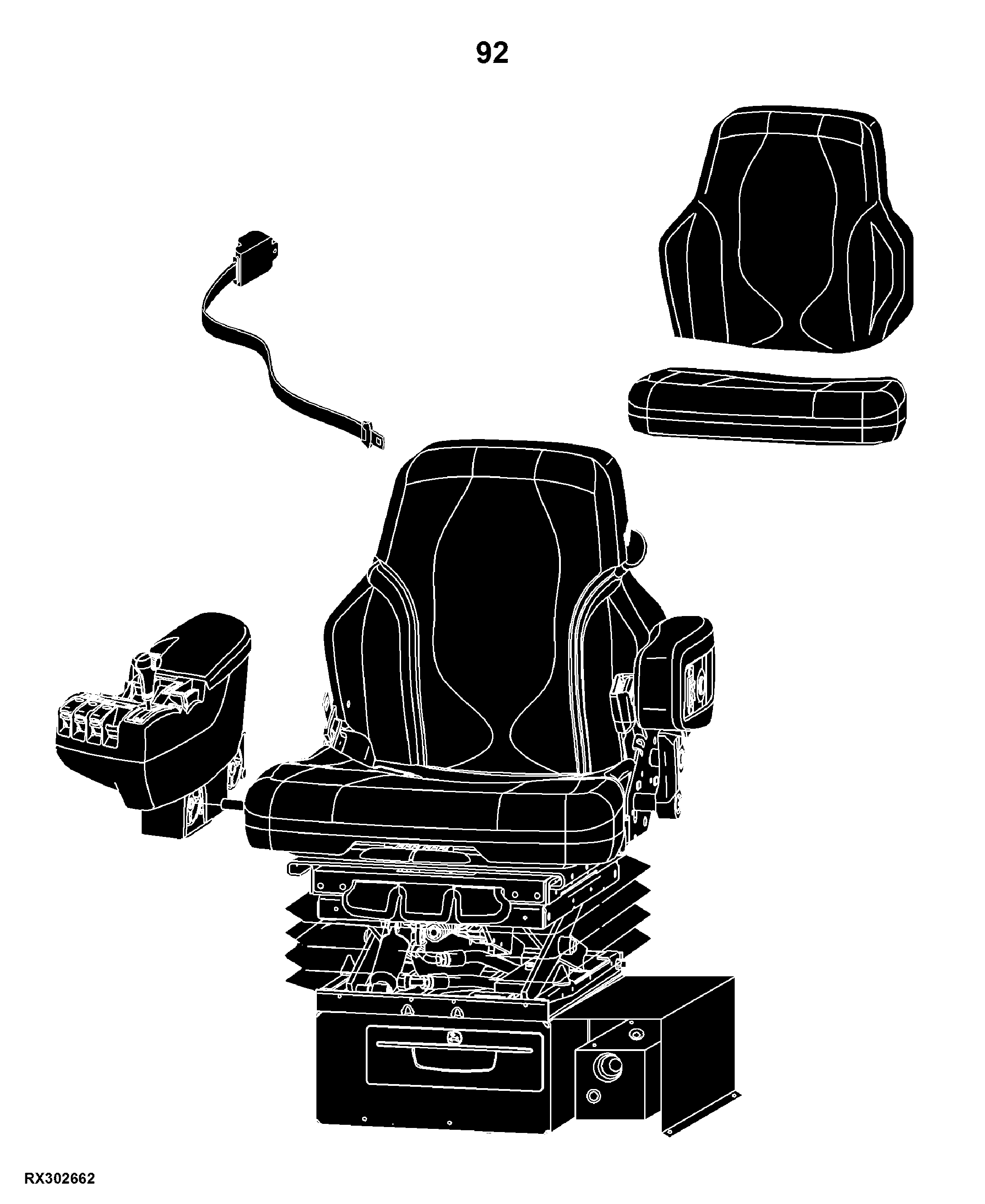 7200R Tractor (S.N. -080000)(Worldwide Edition)