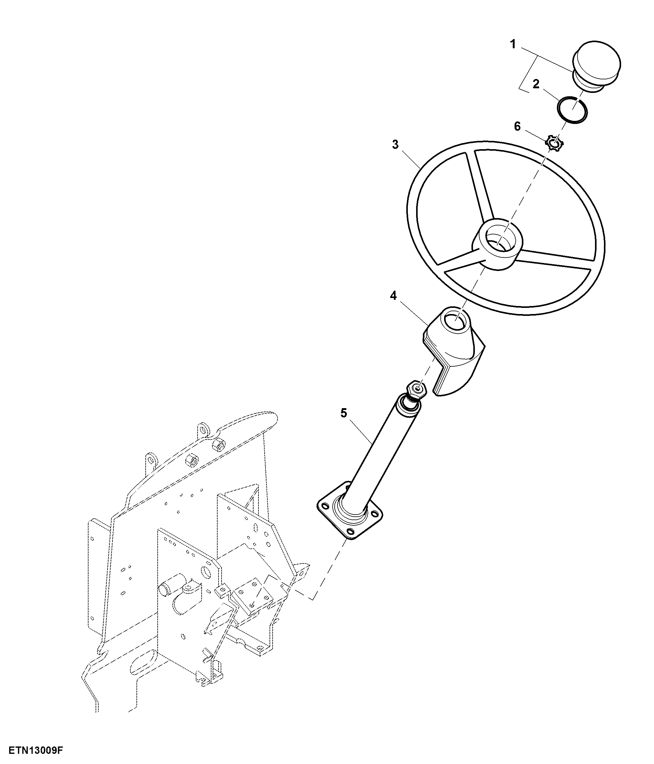 Steering Wheel and Column, SyncShuttle™, OOS