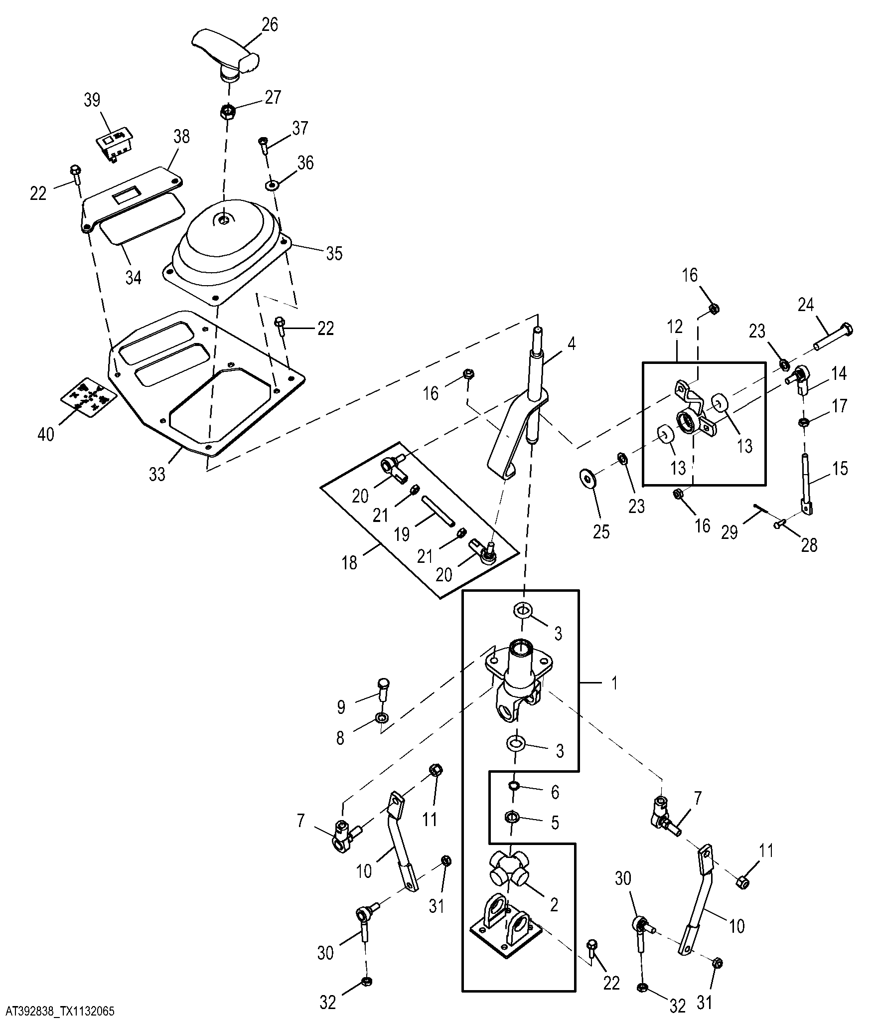 Hydraulic Control without Auxiliary, with Winch