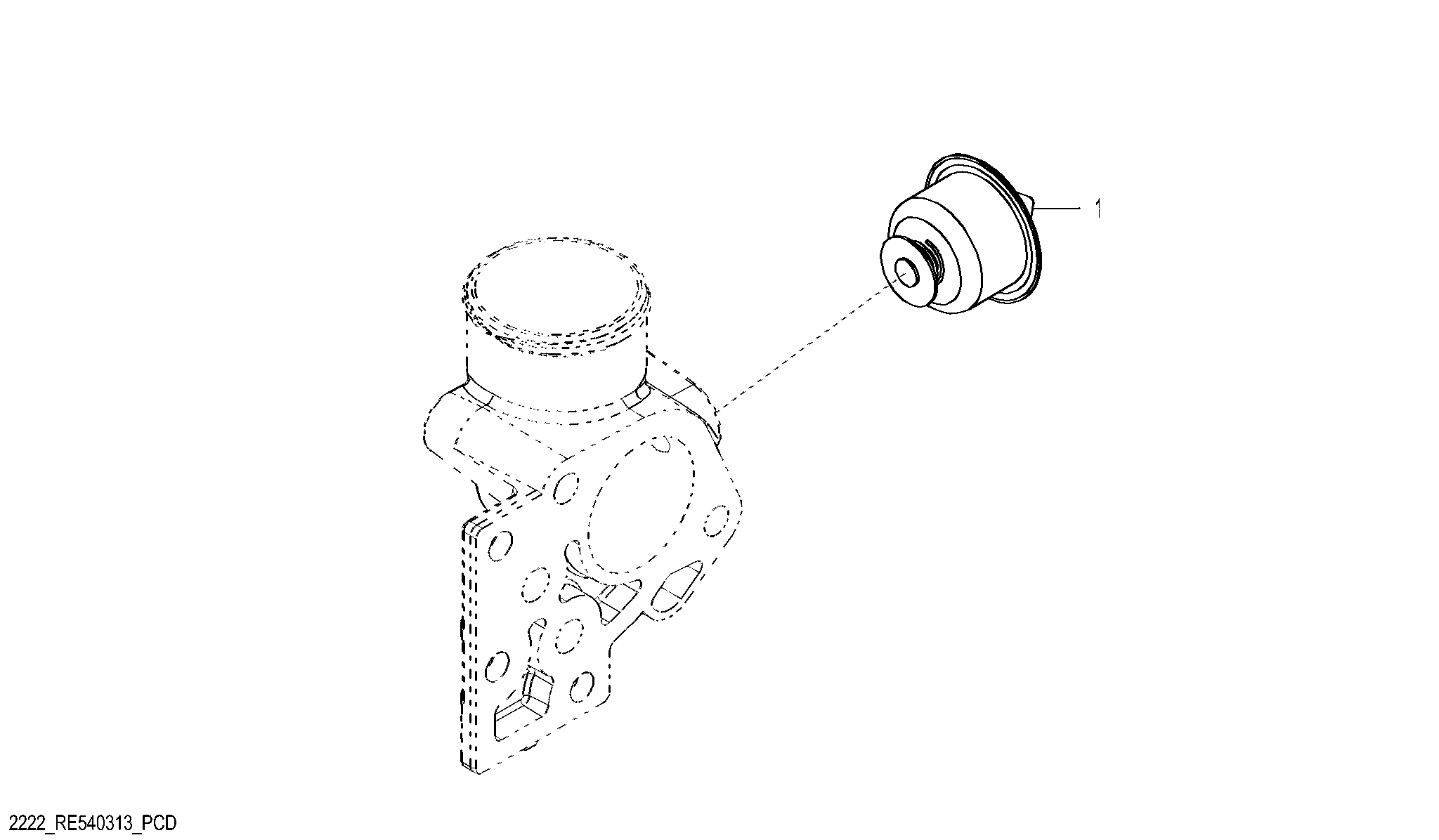 2222 Engine Thermostat (005351 - )