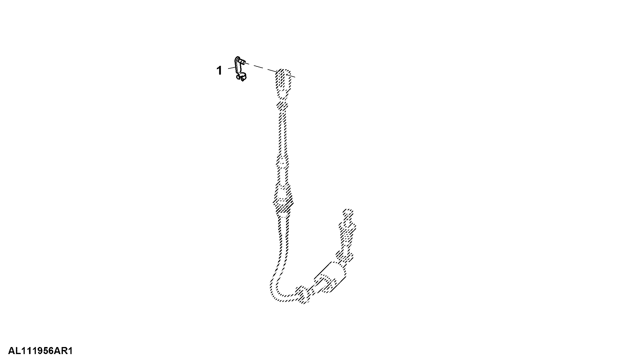 Pin Fastener, SCV Control Levers, Position I and II